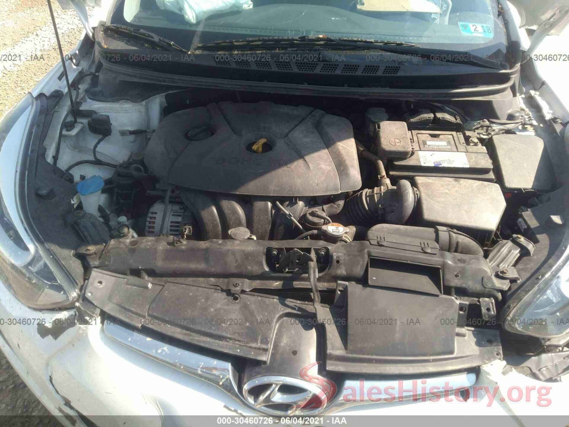 5NPDH4AE5GH745576 2016 HYUNDAI ELANTRA