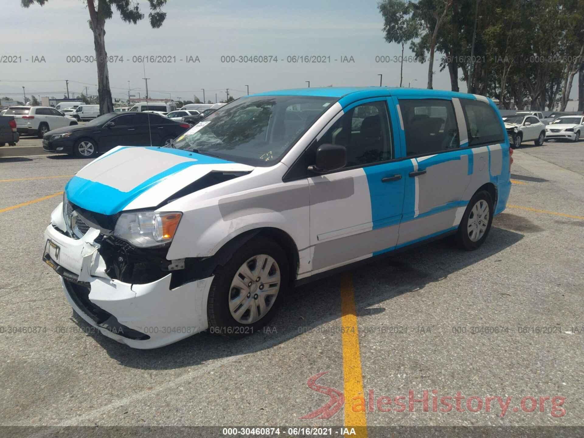 2C4RDGBG4GR169839 2016 DODGE GRAND CARAVAN