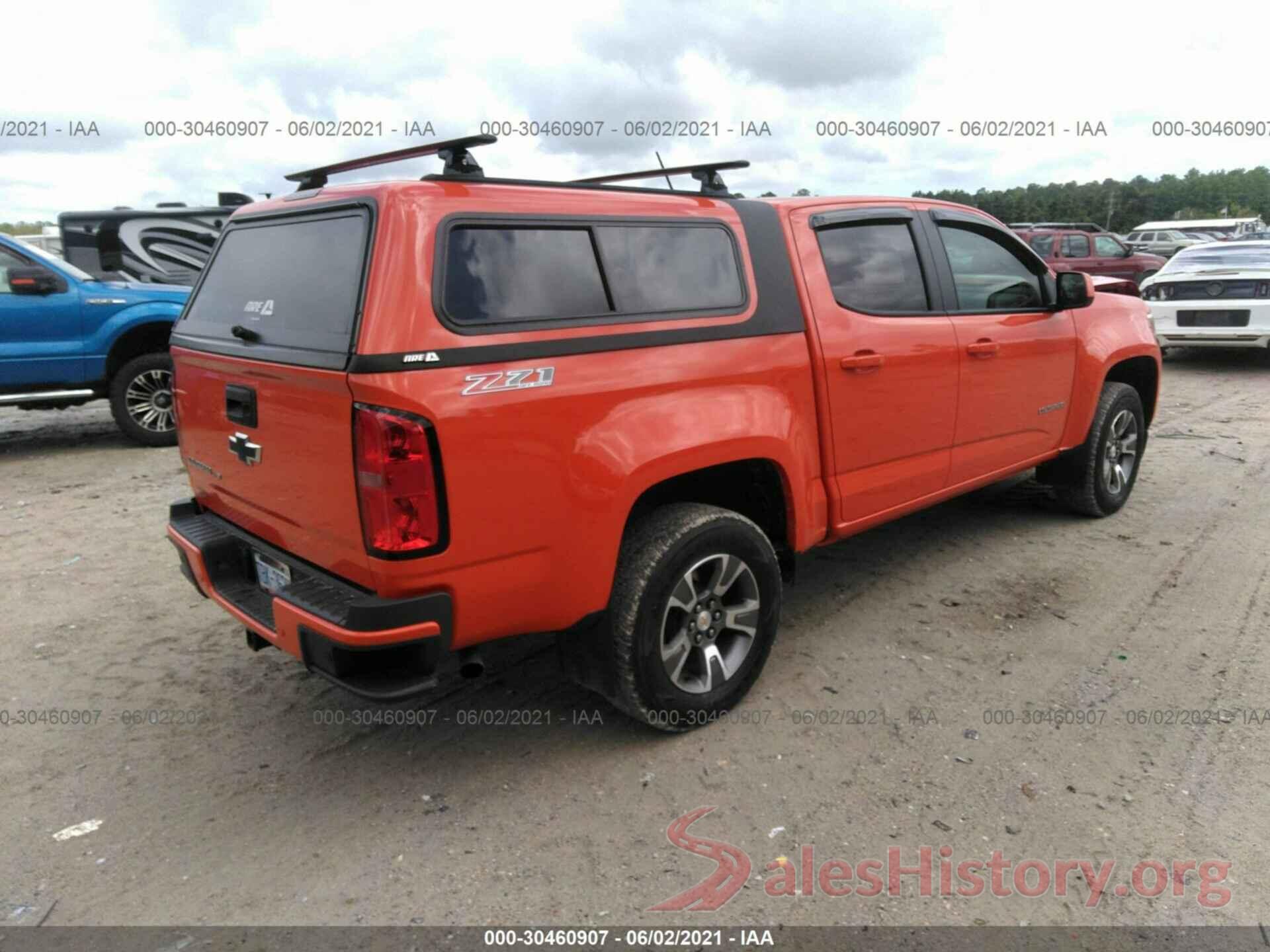 1GCGTDEN7K1157653 2019 CHEVROLET COLORADO