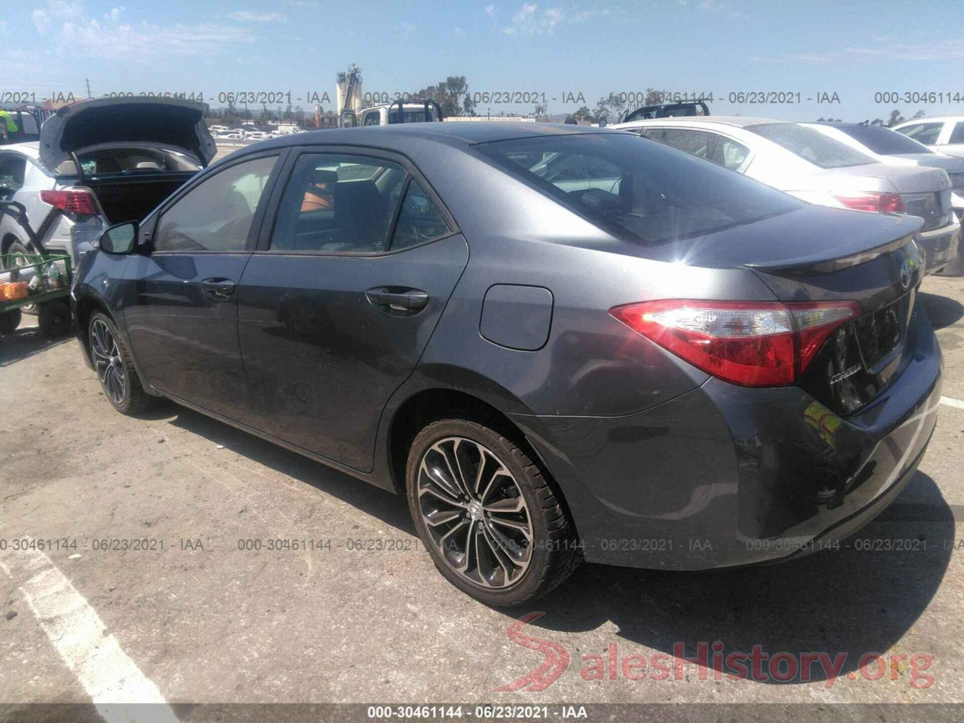 5YFBURHE1GP457661 2016 TOYOTA COROLLA