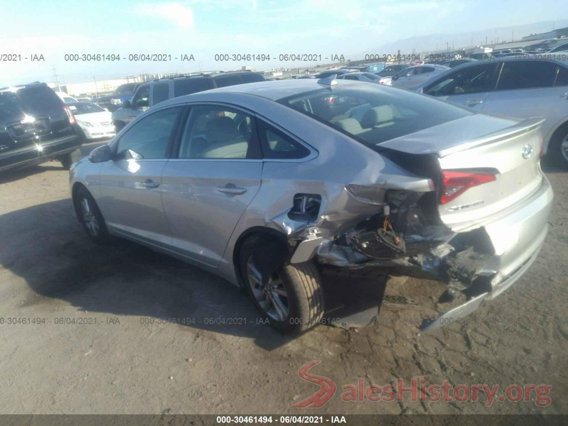 5NPE24AFXHH529254 2017 HYUNDAI SONATA