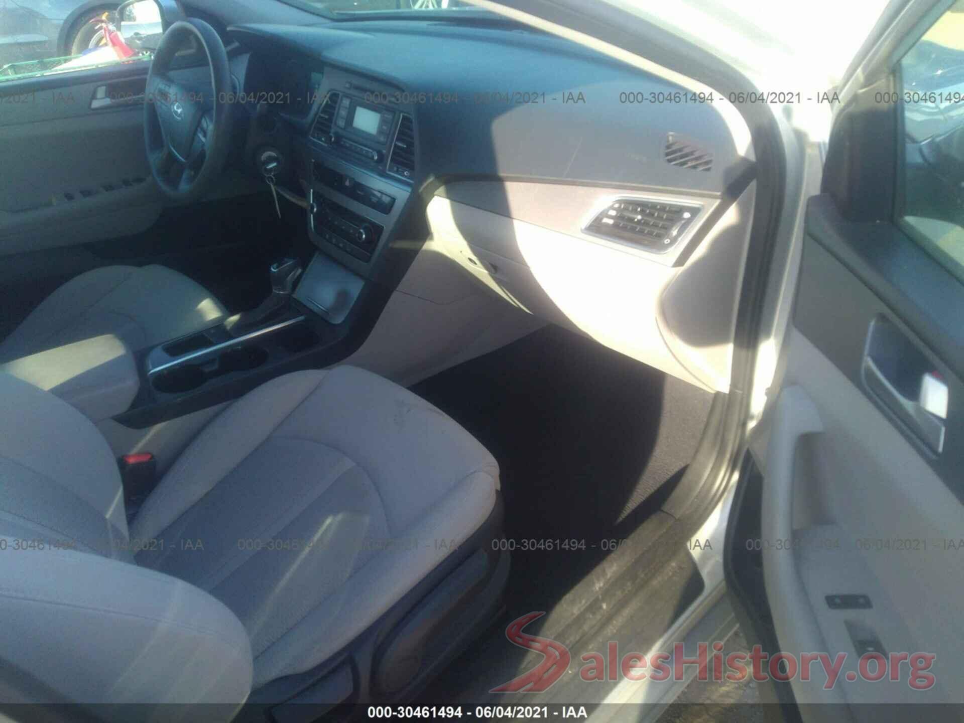 5NPE24AFXHH529254 2017 HYUNDAI SONATA