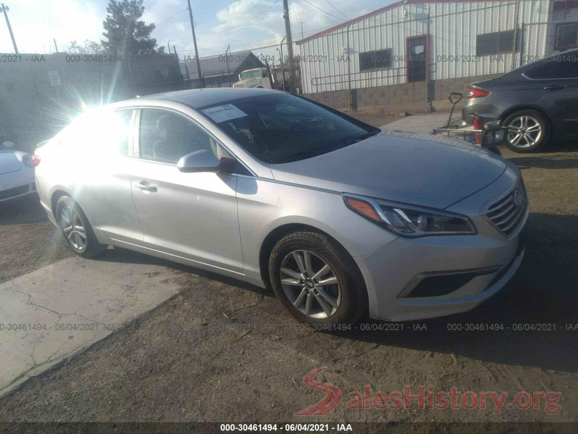 5NPE24AFXHH529254 2017 HYUNDAI SONATA