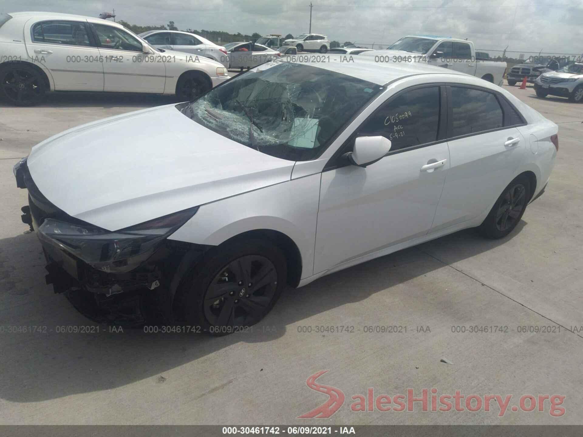 5NPLM4AG3MH009465 2021 HYUNDAI ELANTRA