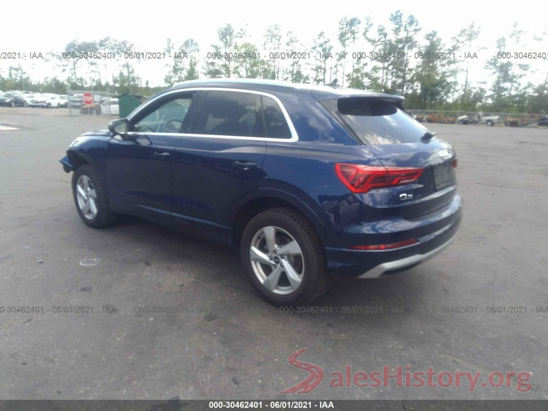 WA1AUCF3XM1058591 2021 AUDI Q3