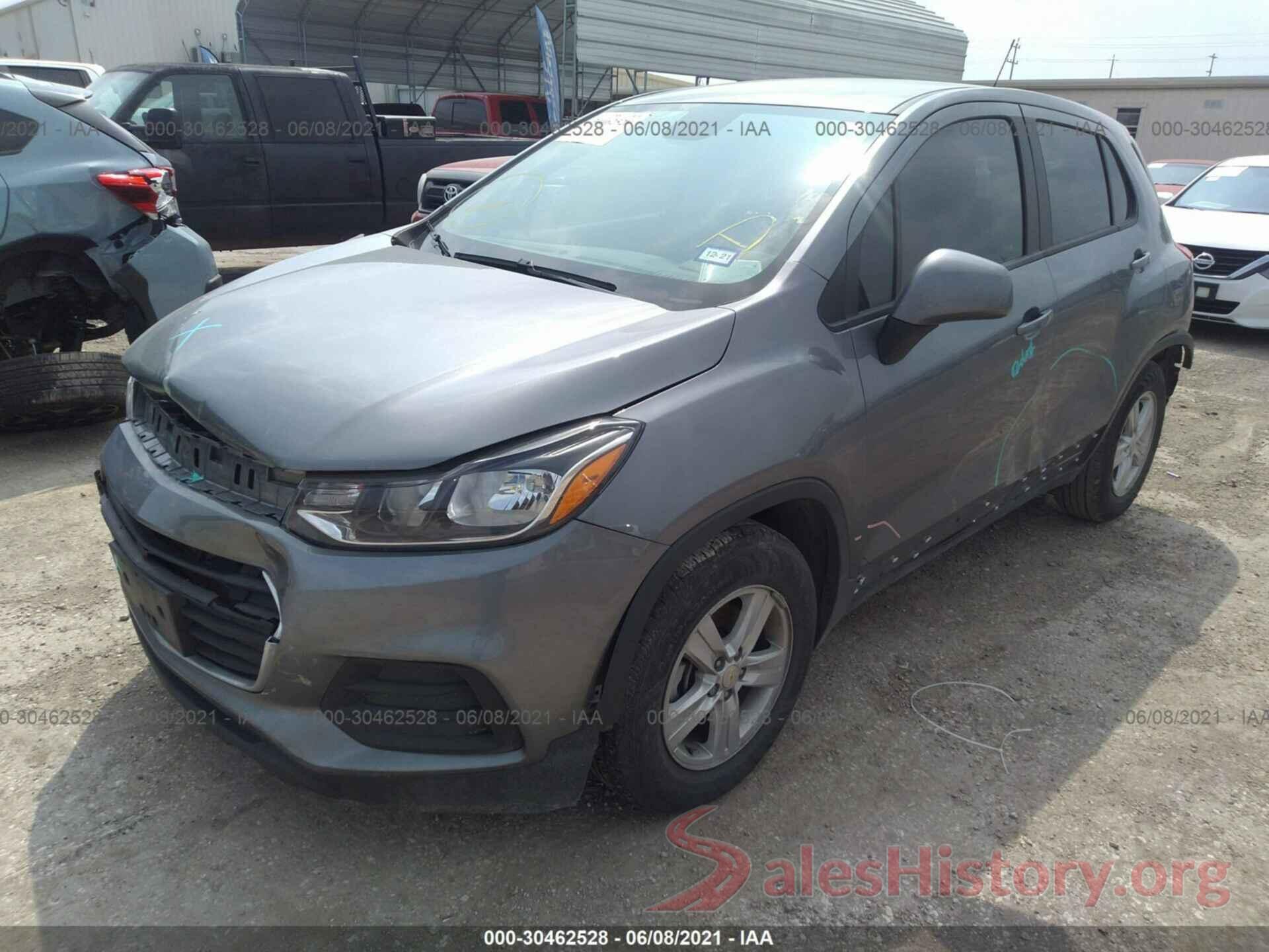 3GNCJKSBXLL179327 2020 CHEVROLET TRAX