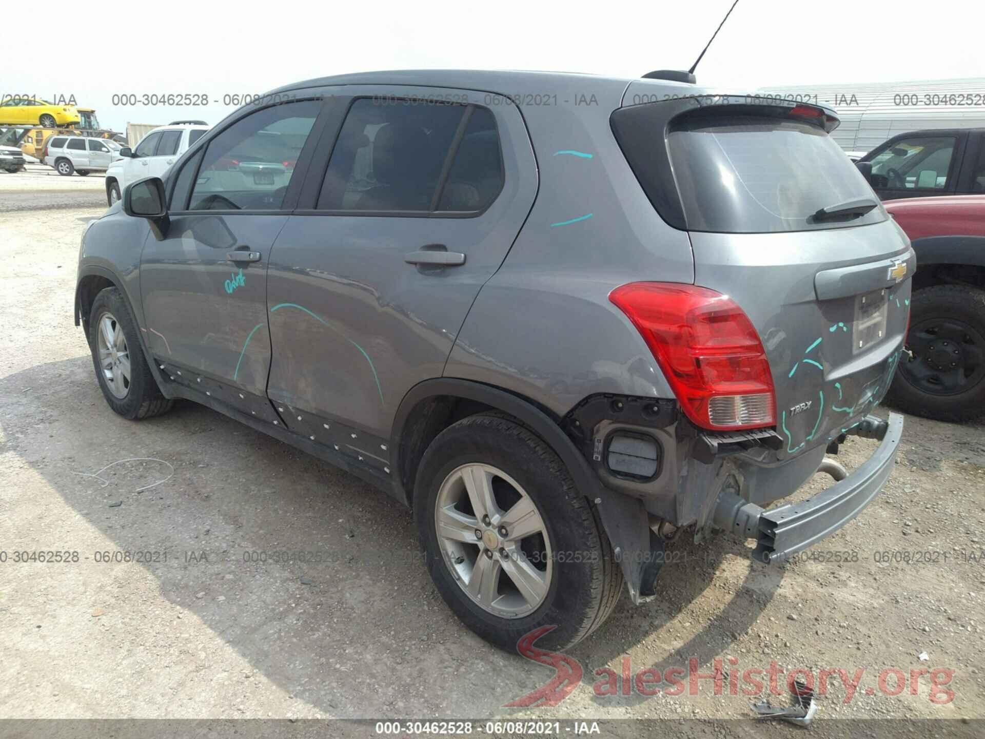 3GNCJKSBXLL179327 2020 CHEVROLET TRAX