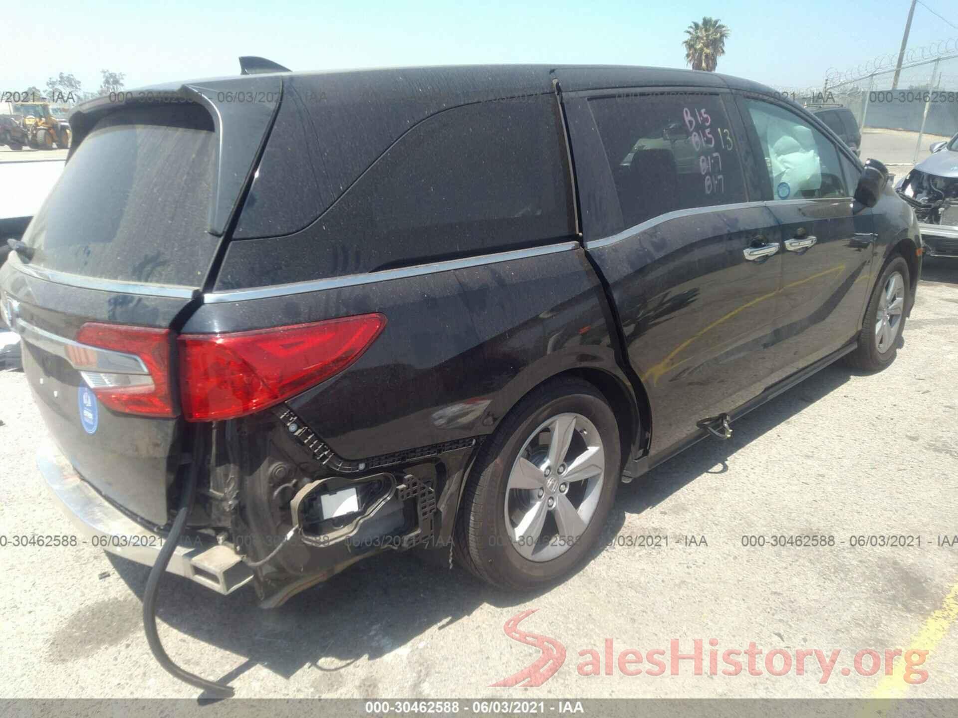 5FNRL6H50LB006632 2020 HONDA ODYSSEY