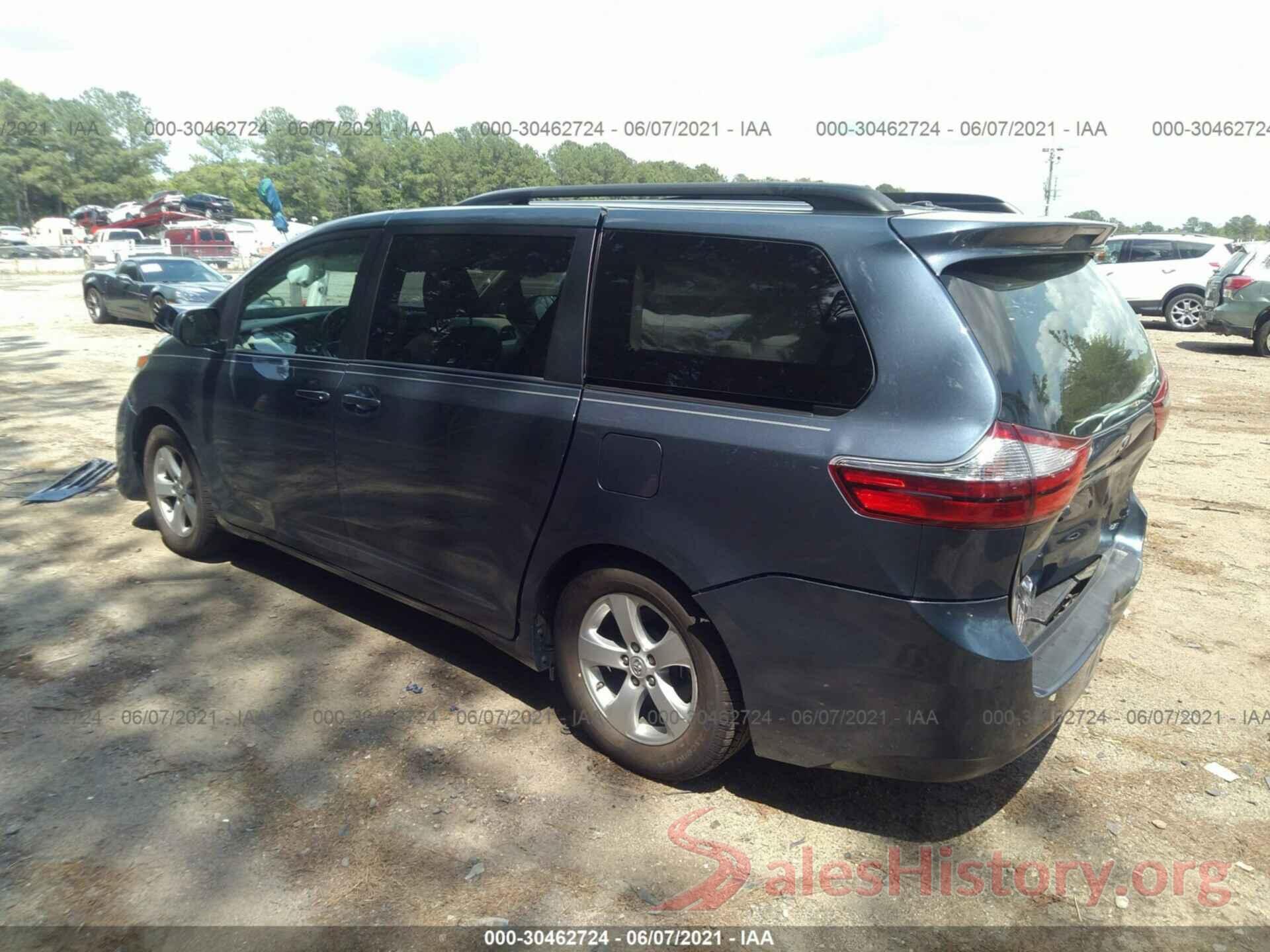 5TDKK3DCXGS704724 2016 TOYOTA SIENNA