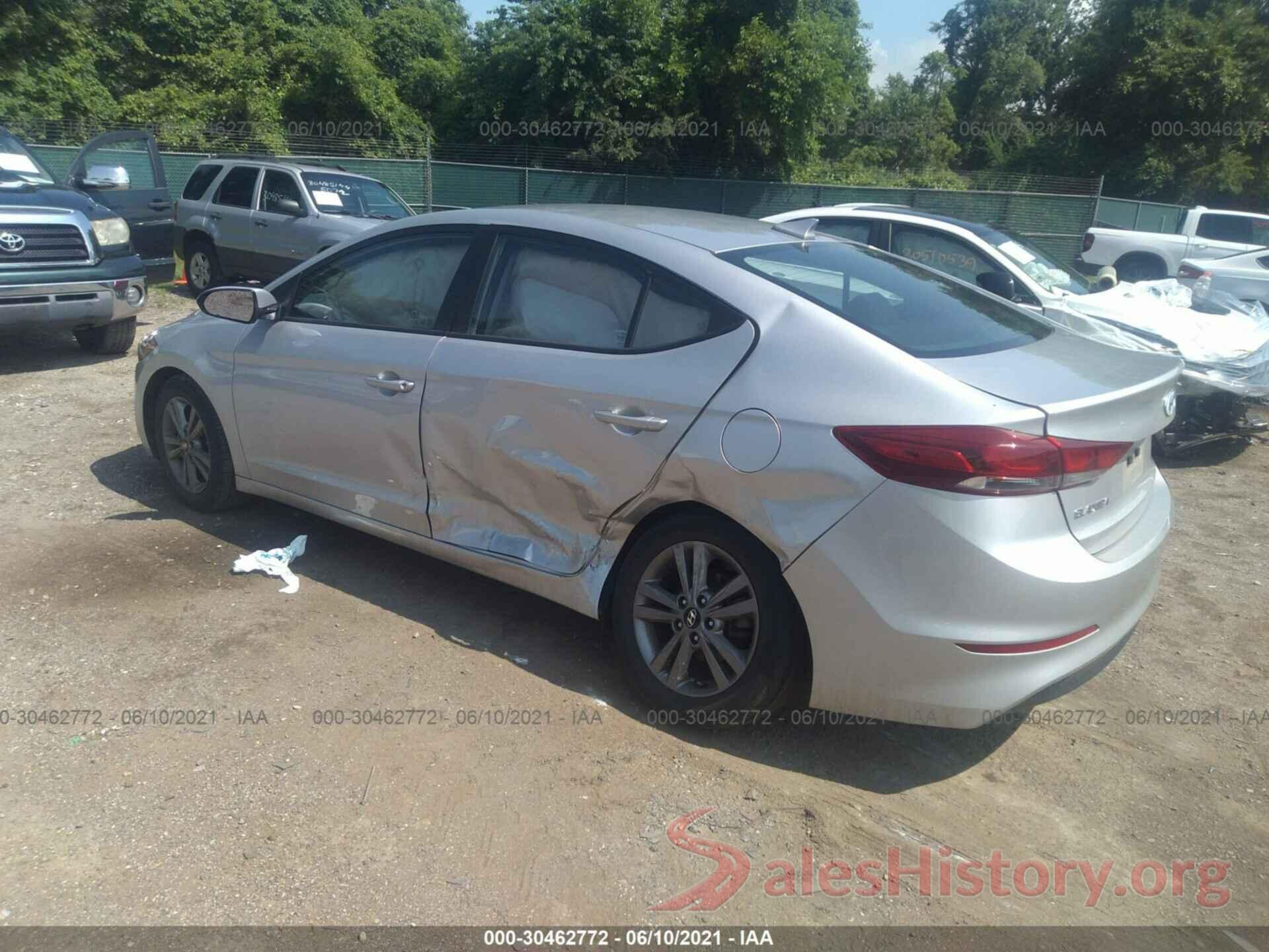 5NPD84LF6JH224721 2018 HYUNDAI ELANTRA