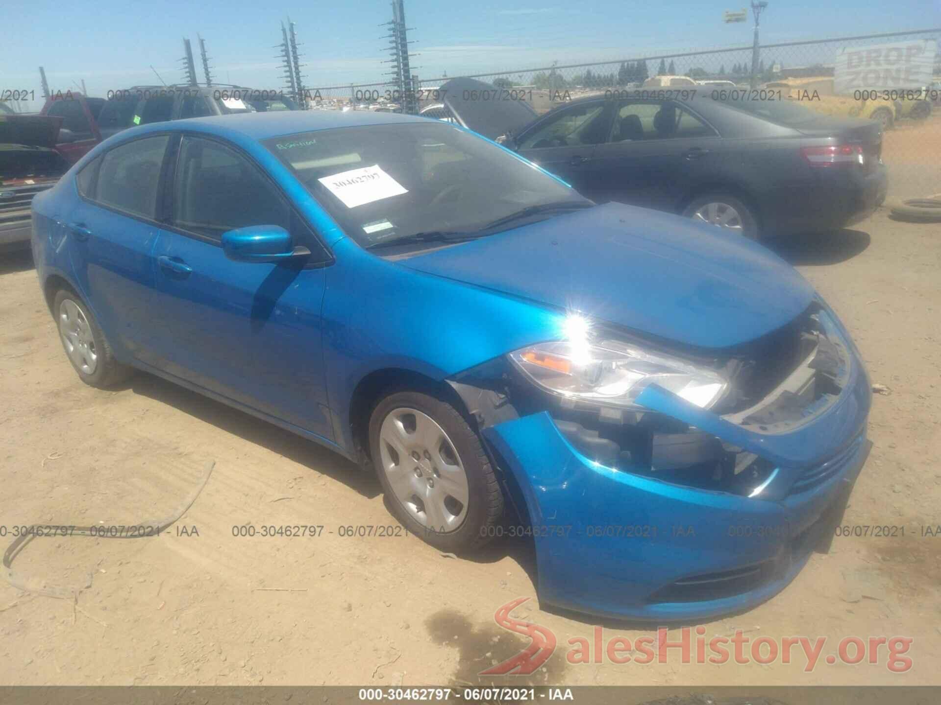 1C3CDFAAXGD565553 2016 DODGE DART