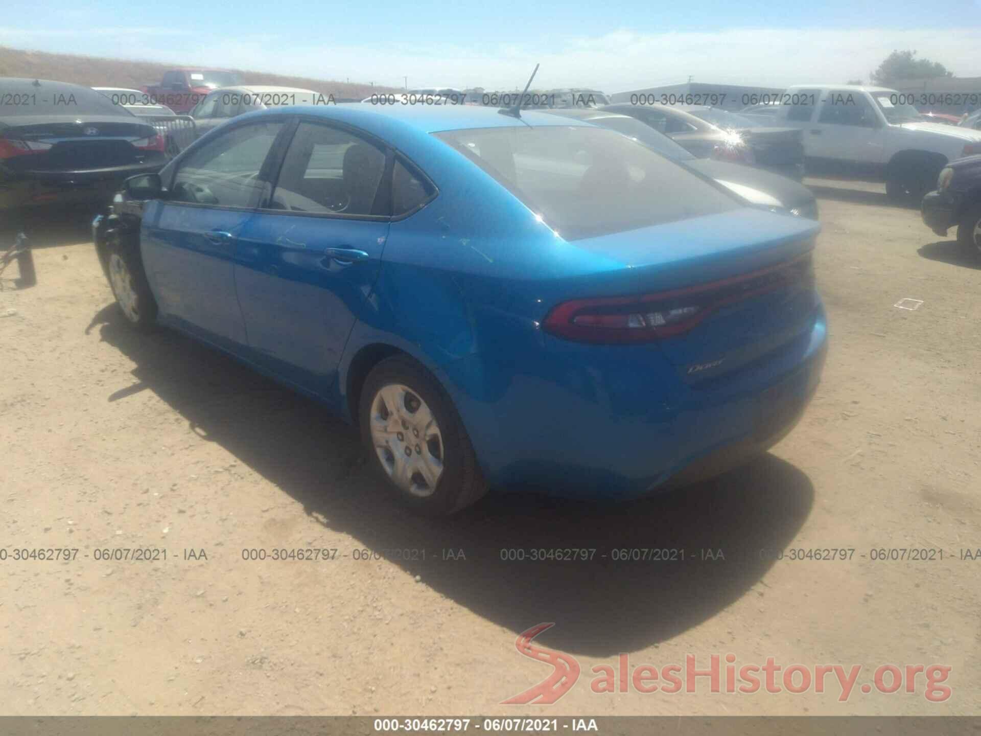 1C3CDFAAXGD565553 2016 DODGE DART