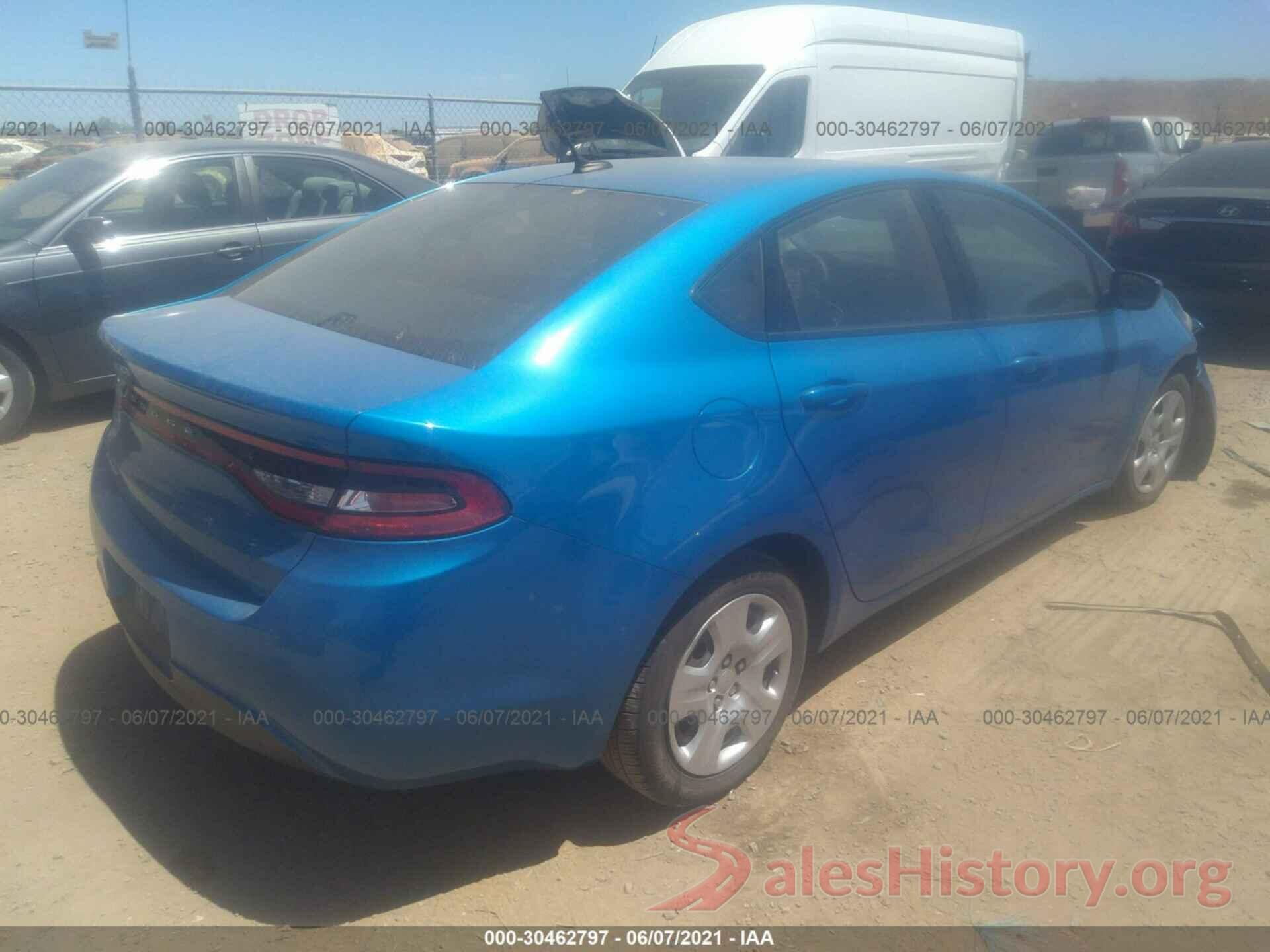 1C3CDFAAXGD565553 2016 DODGE DART