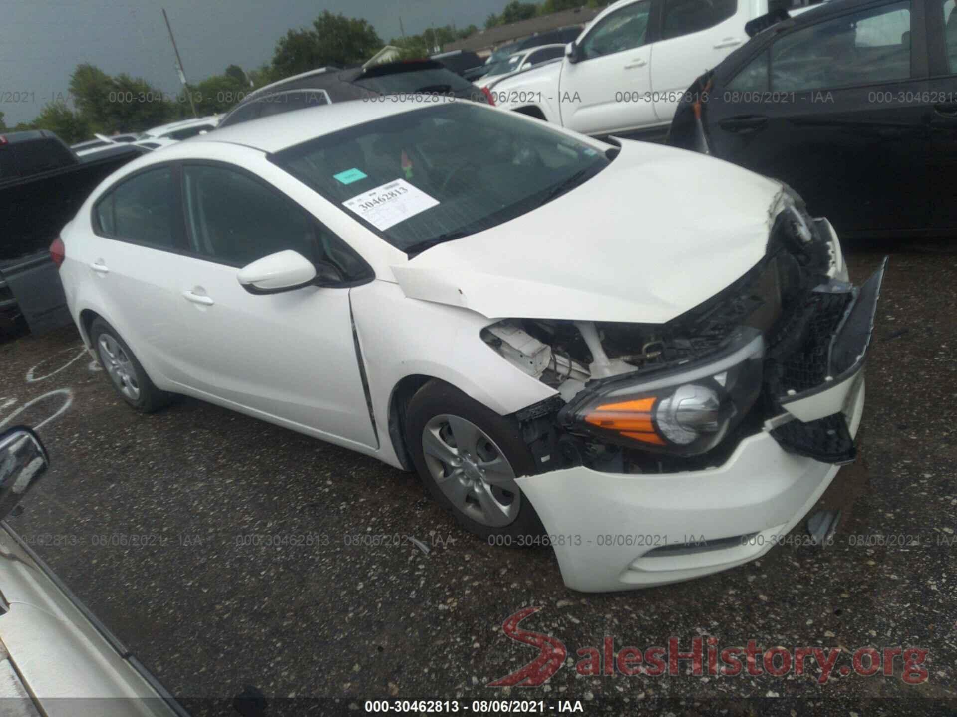 KNAFK4A64G5469276 2016 KIA FORTE