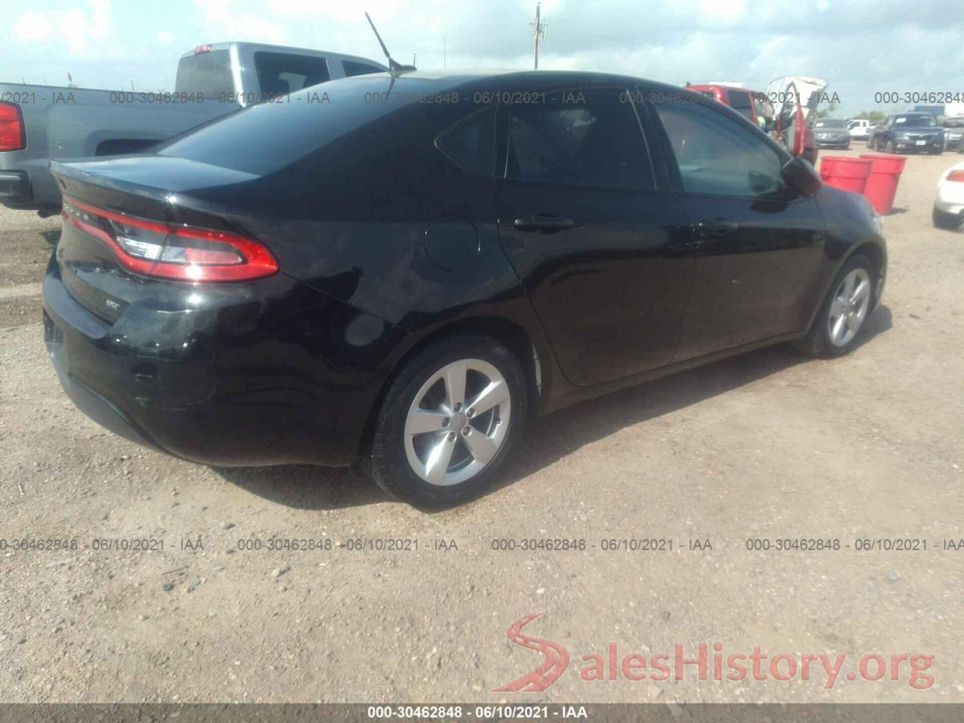 1C3CDFBB1GD645184 2016 DODGE DART