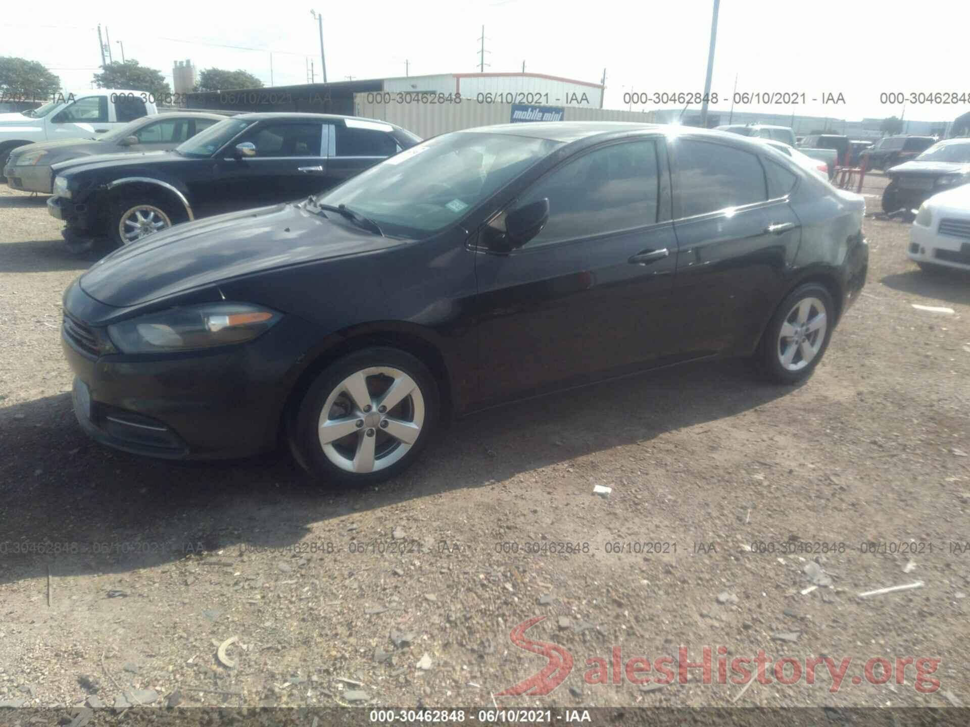 1C3CDFBB1GD645184 2016 DODGE DART