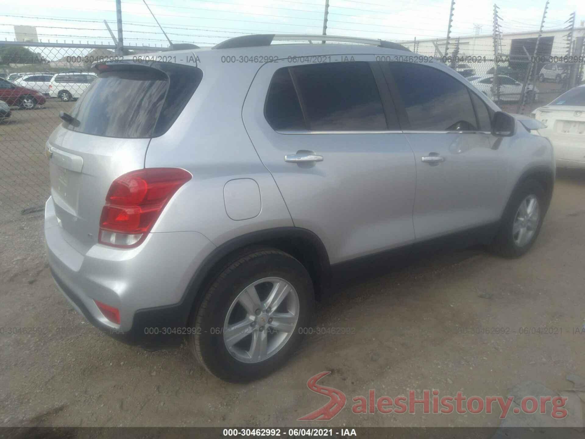 KL7CJLSB7HB191181 2017 CHEVROLET TRAX