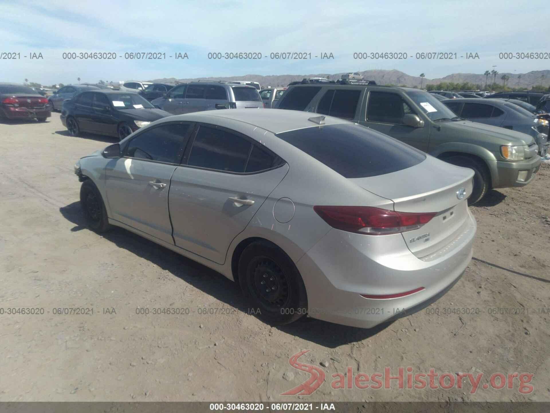 KMHD74LF5HU097653 2017 HYUNDAI ELANTRA