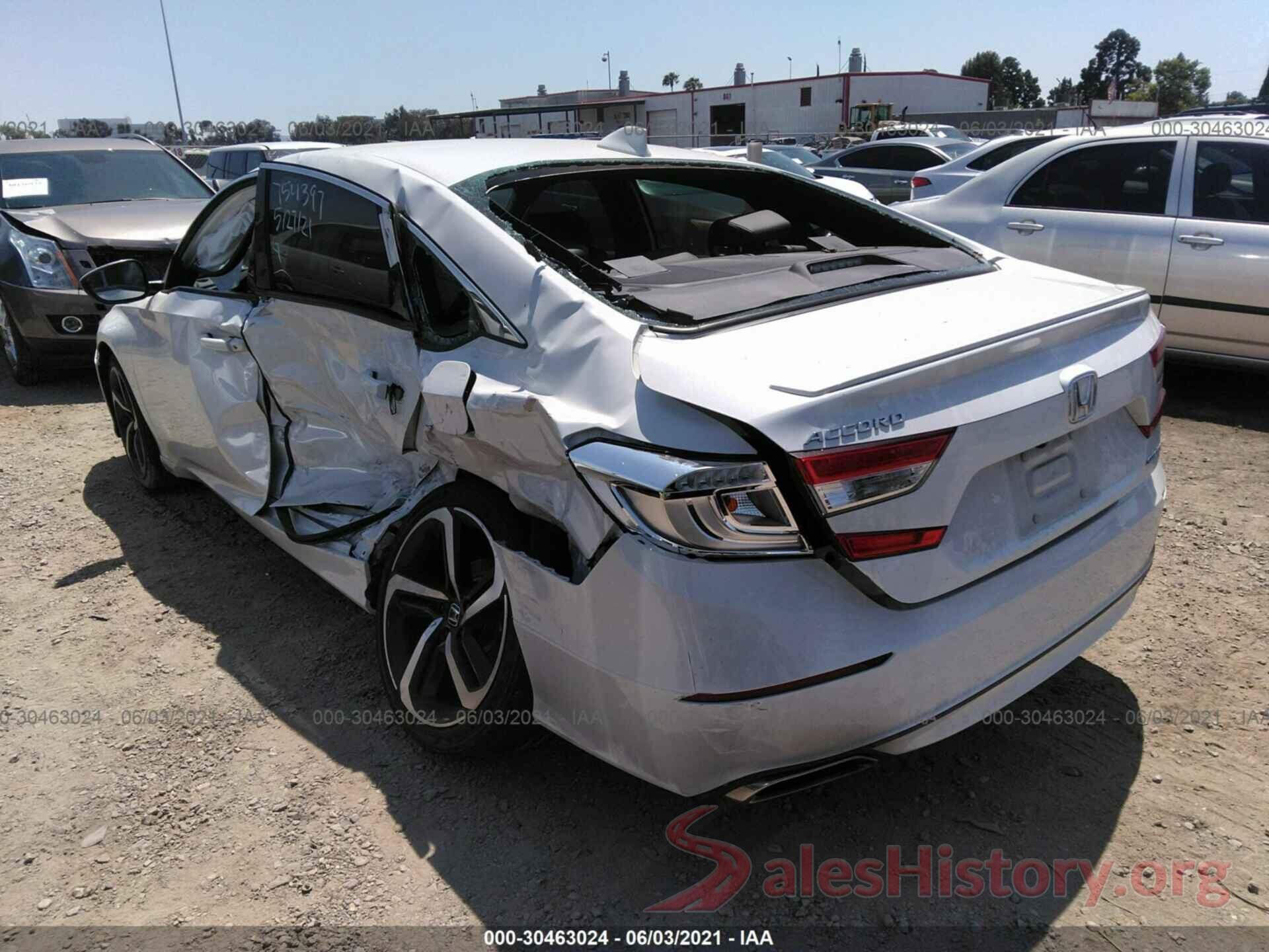 1HGCV1F36KA005711 2019 HONDA ACCORD SEDAN