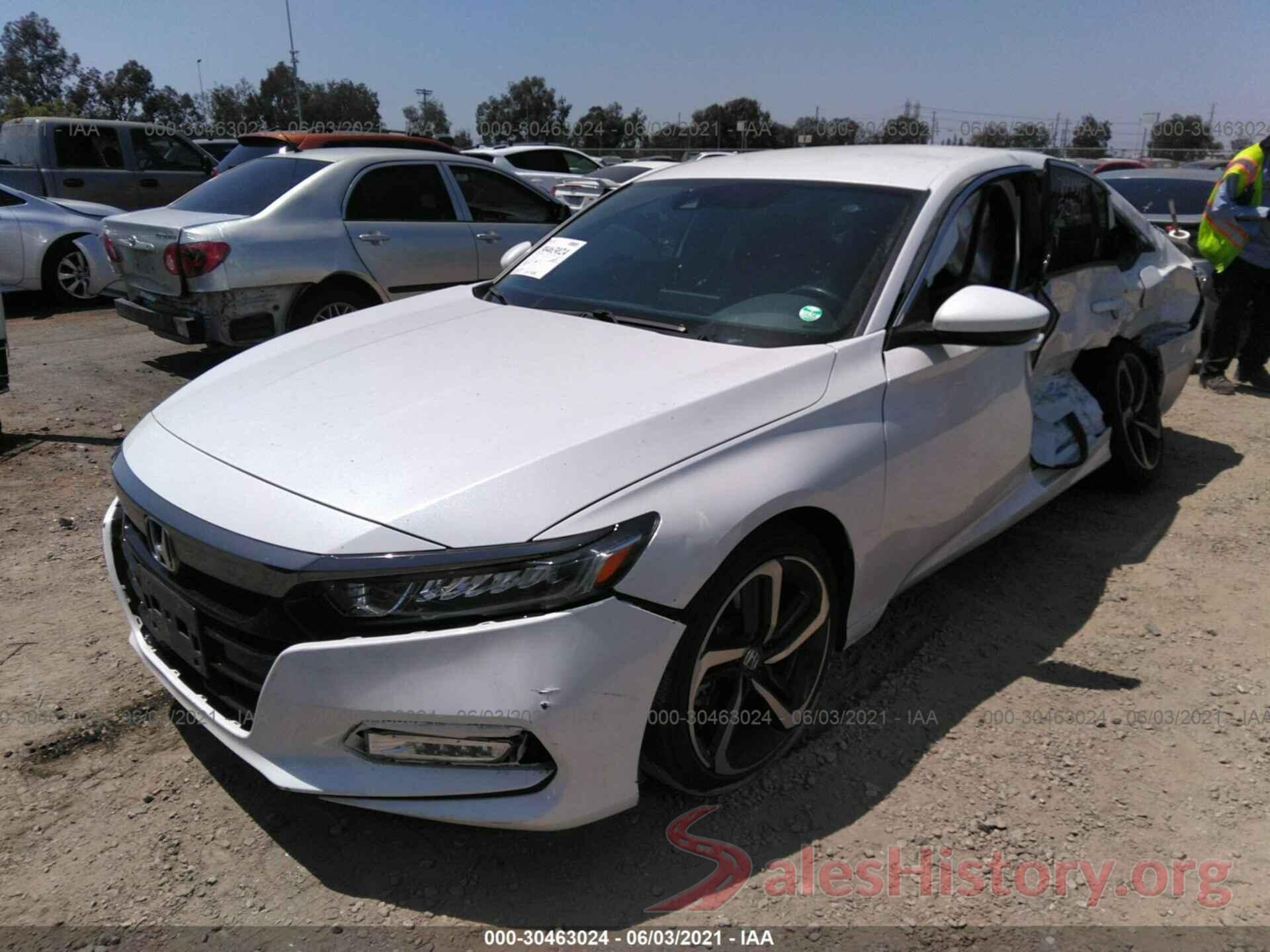 1HGCV1F36KA005711 2019 HONDA ACCORD SEDAN