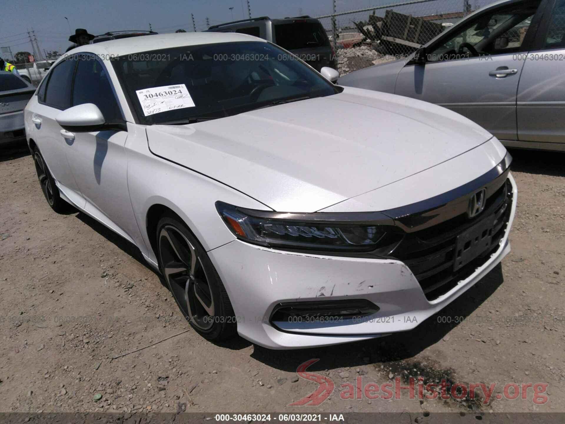 1HGCV1F36KA005711 2019 HONDA ACCORD SEDAN