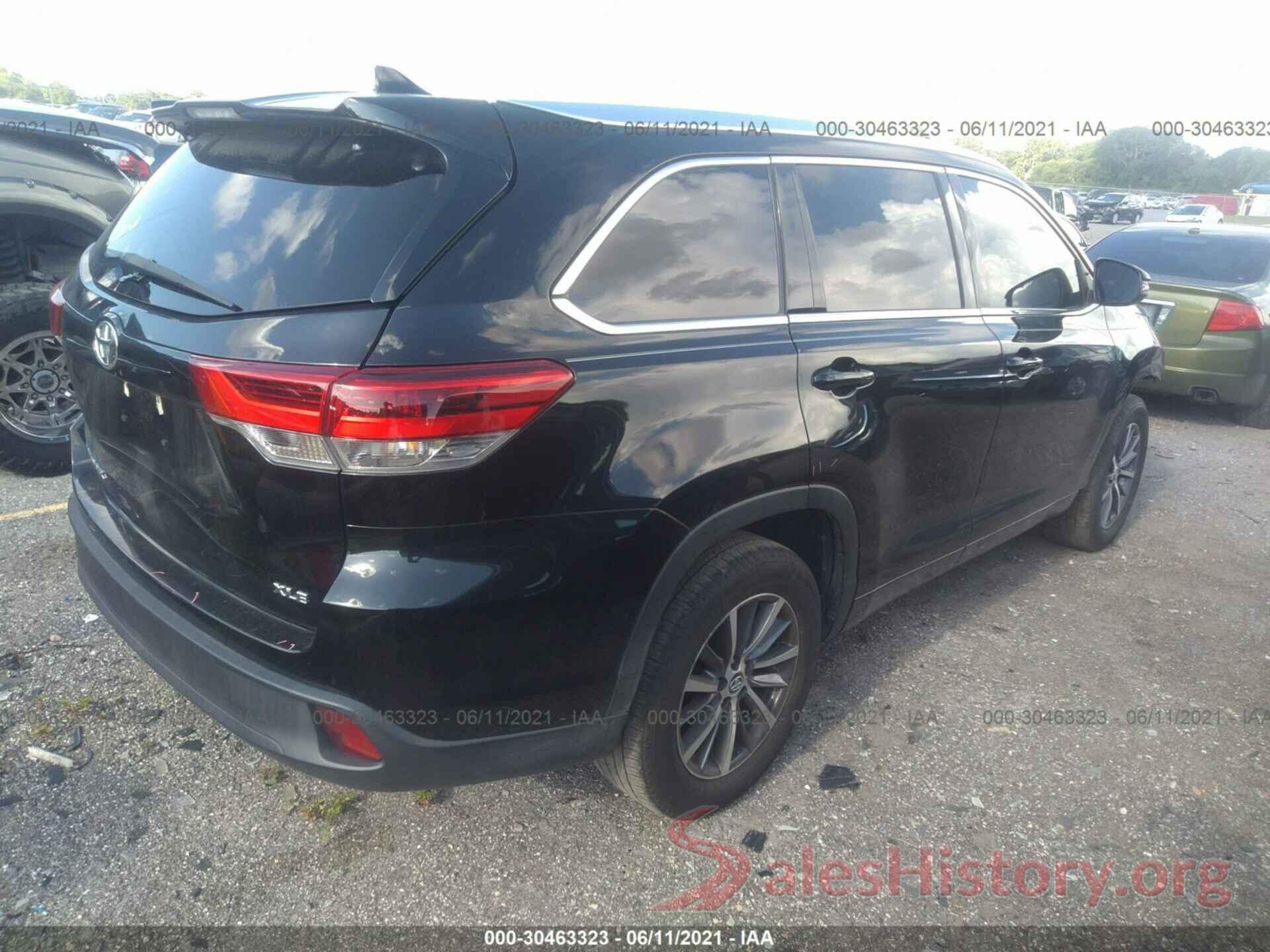 5TDKZRFH2JS274654 2018 TOYOTA HIGHLANDER