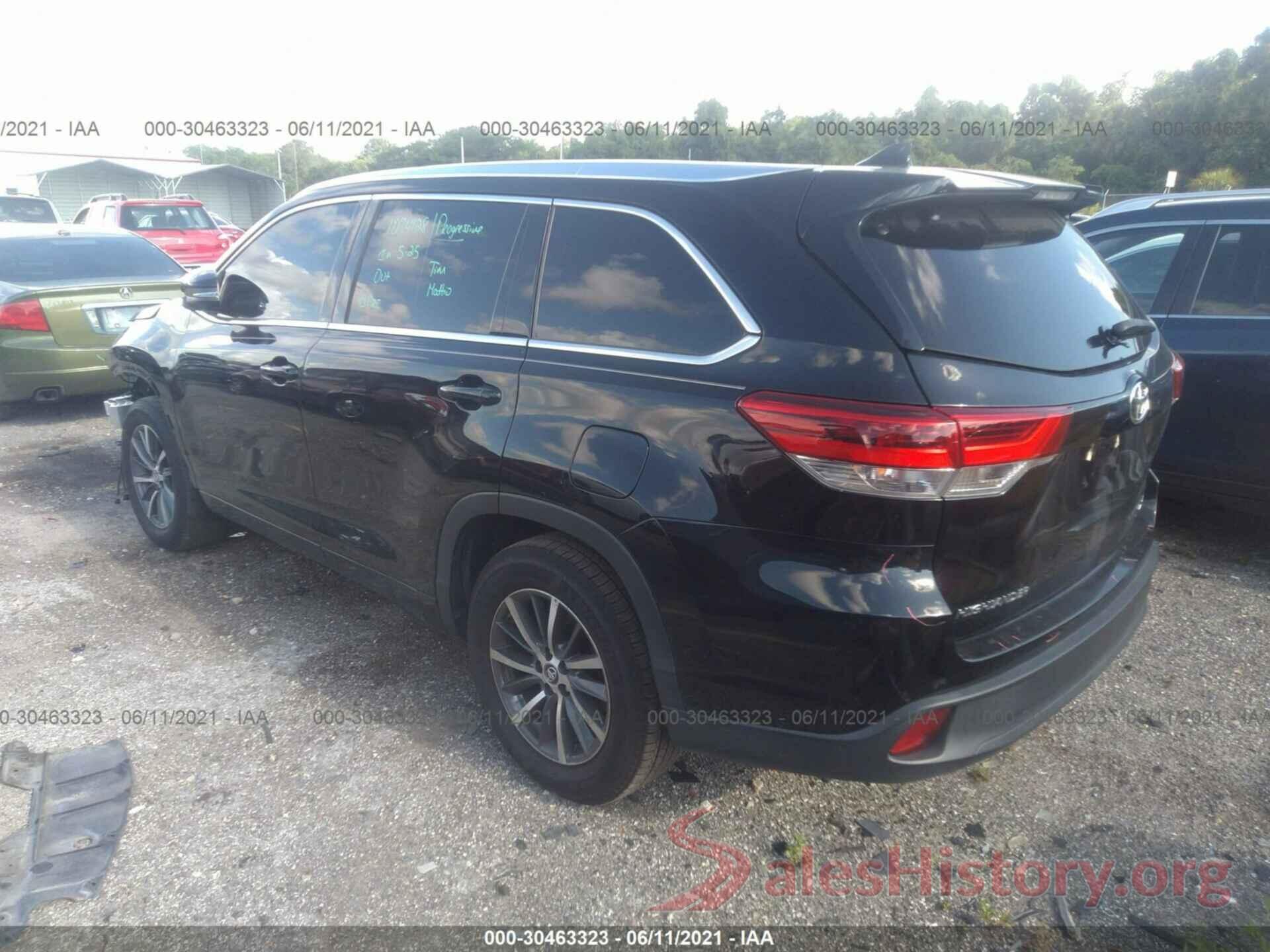 5TDKZRFH2JS274654 2018 TOYOTA HIGHLANDER