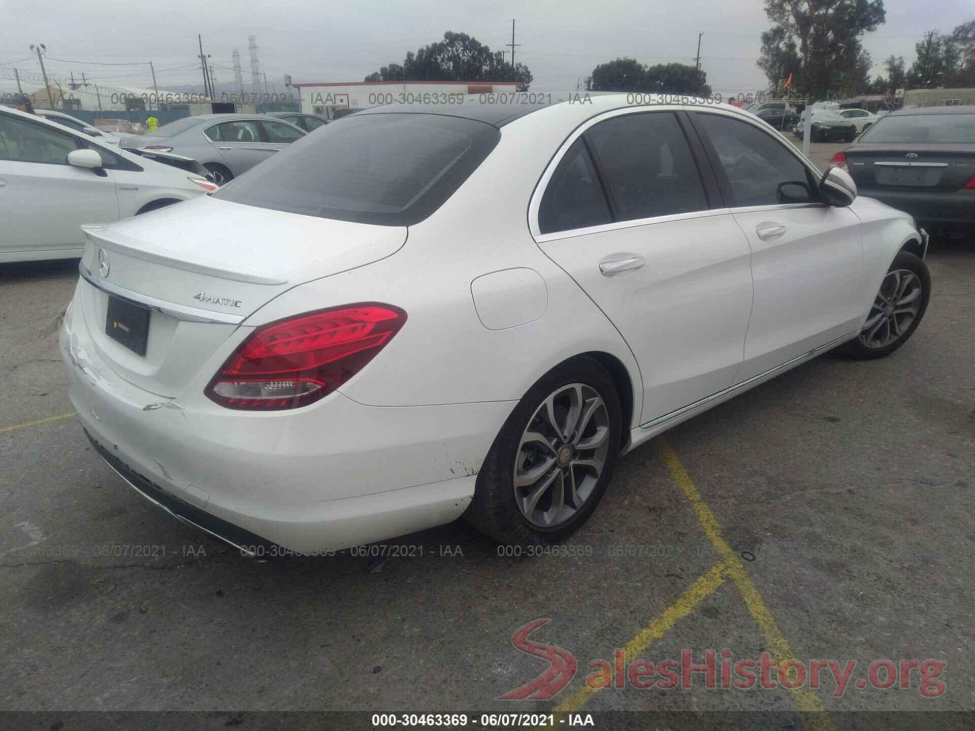 55SWF4KB5GU135094 2016 MERCEDES-BENZ C-CLASS