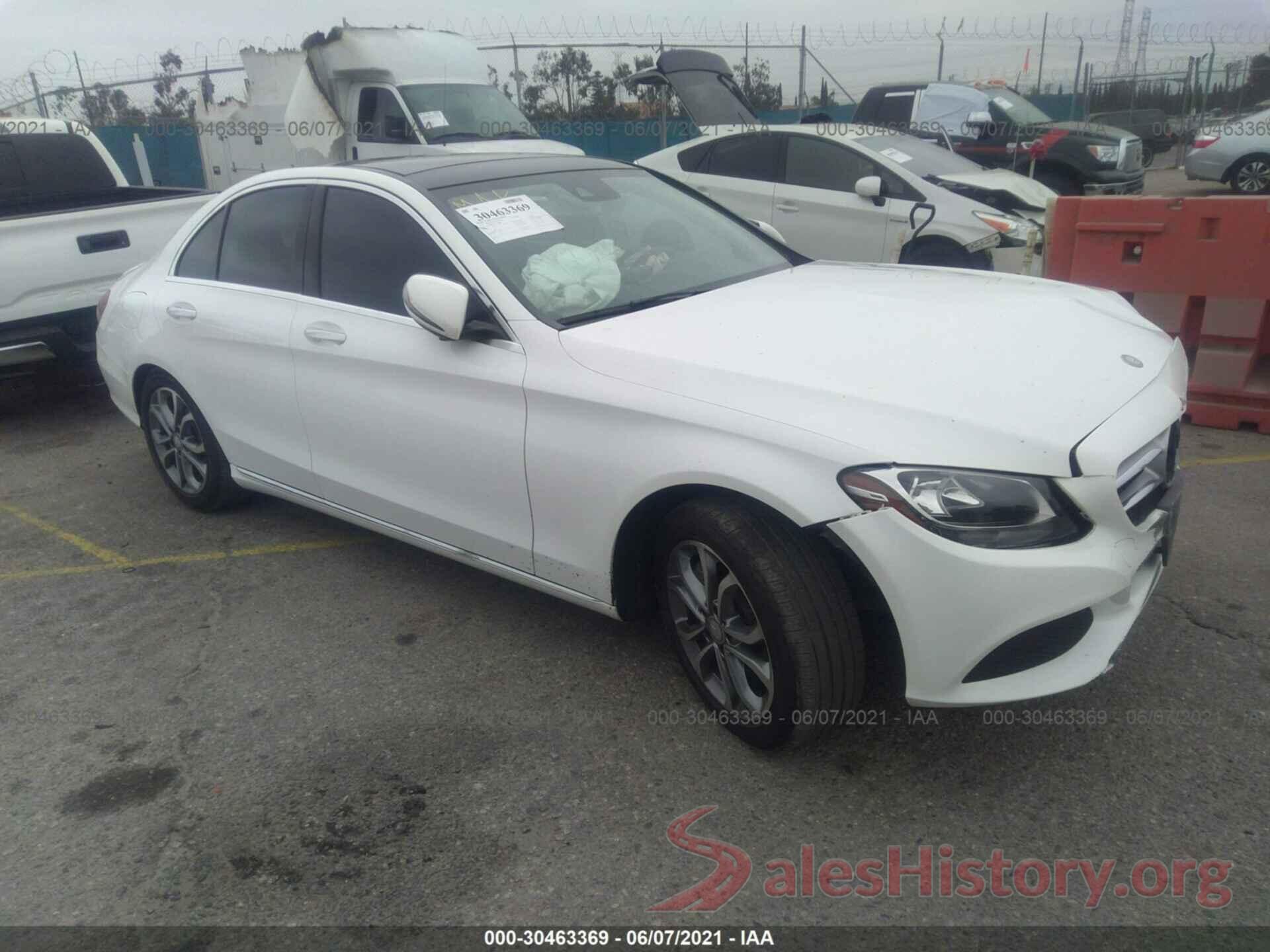 55SWF4KB5GU135094 2016 MERCEDES-BENZ C-CLASS