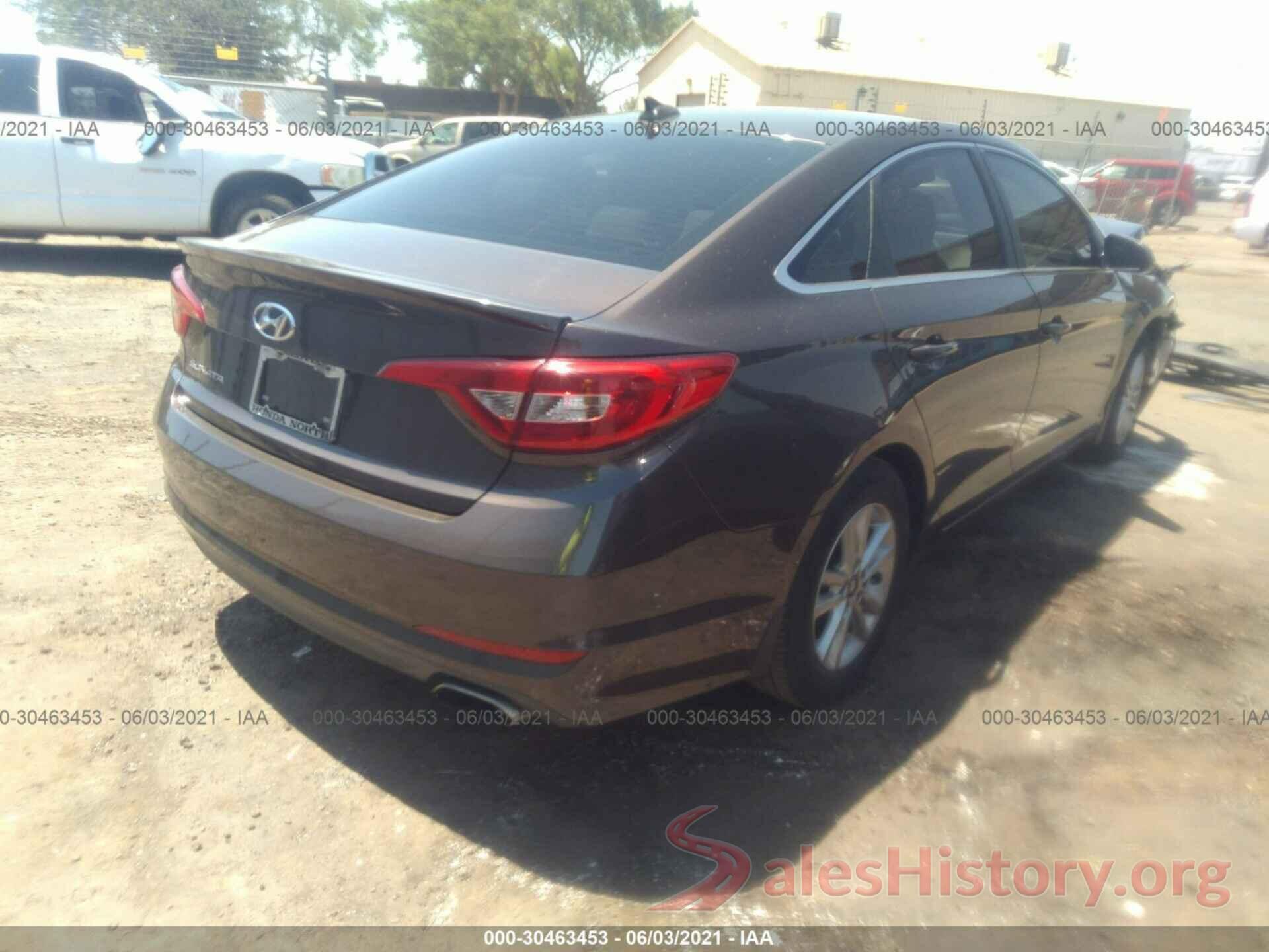 5NPE24AF7GH311593 2016 HYUNDAI SONATA