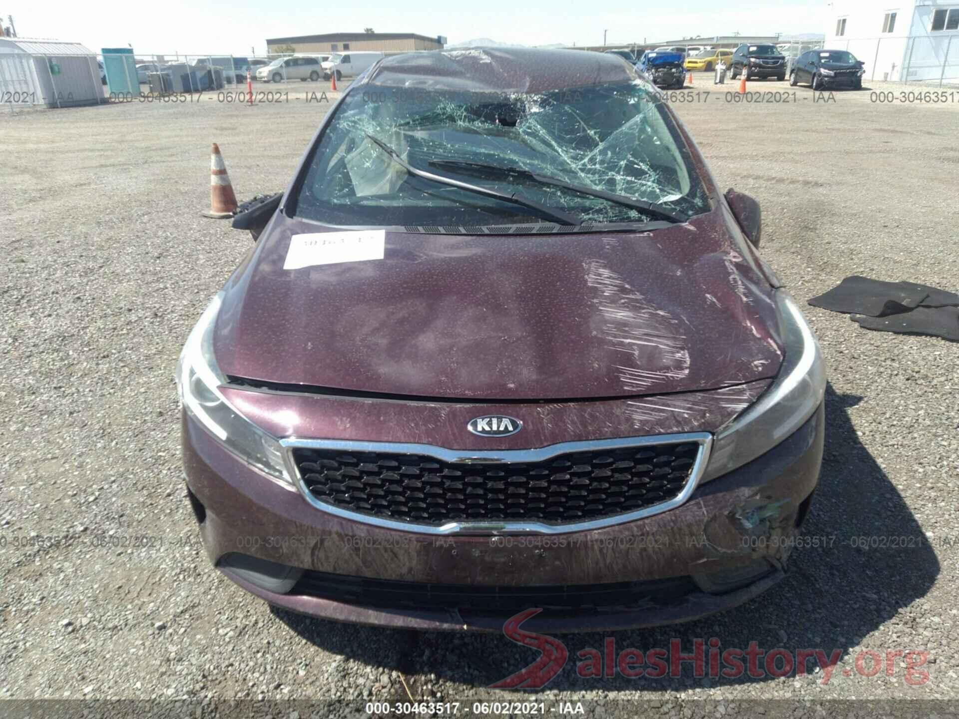 3KPFK4A79HE118817 2017 KIA FORTE