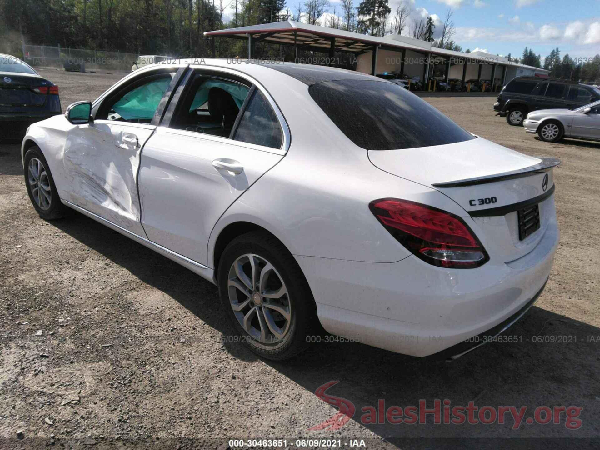 55SWF4KB2HU220699 2017 MERCEDES-BENZ C-CLASS