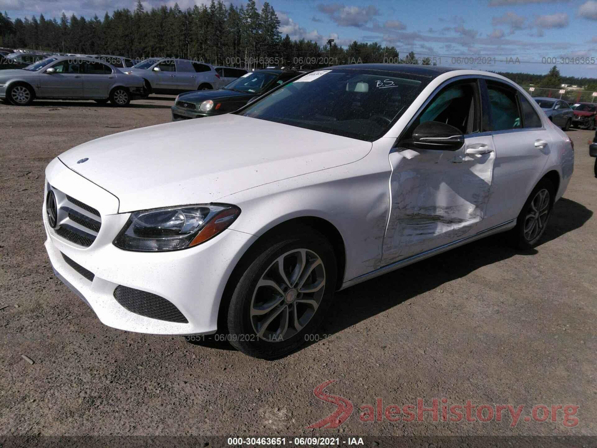 55SWF4KB2HU220699 2017 MERCEDES-BENZ C-CLASS