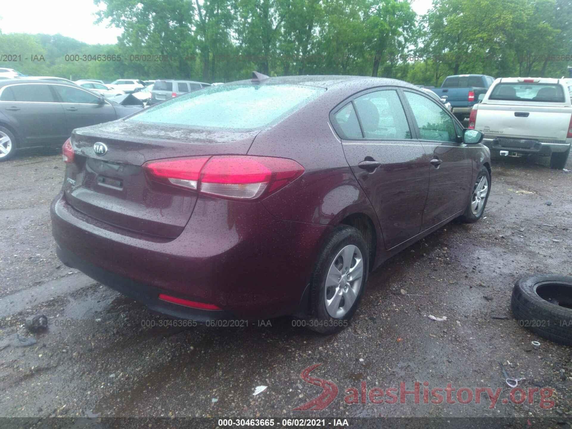 3KPFL4A78JE236103 2018 KIA FORTE