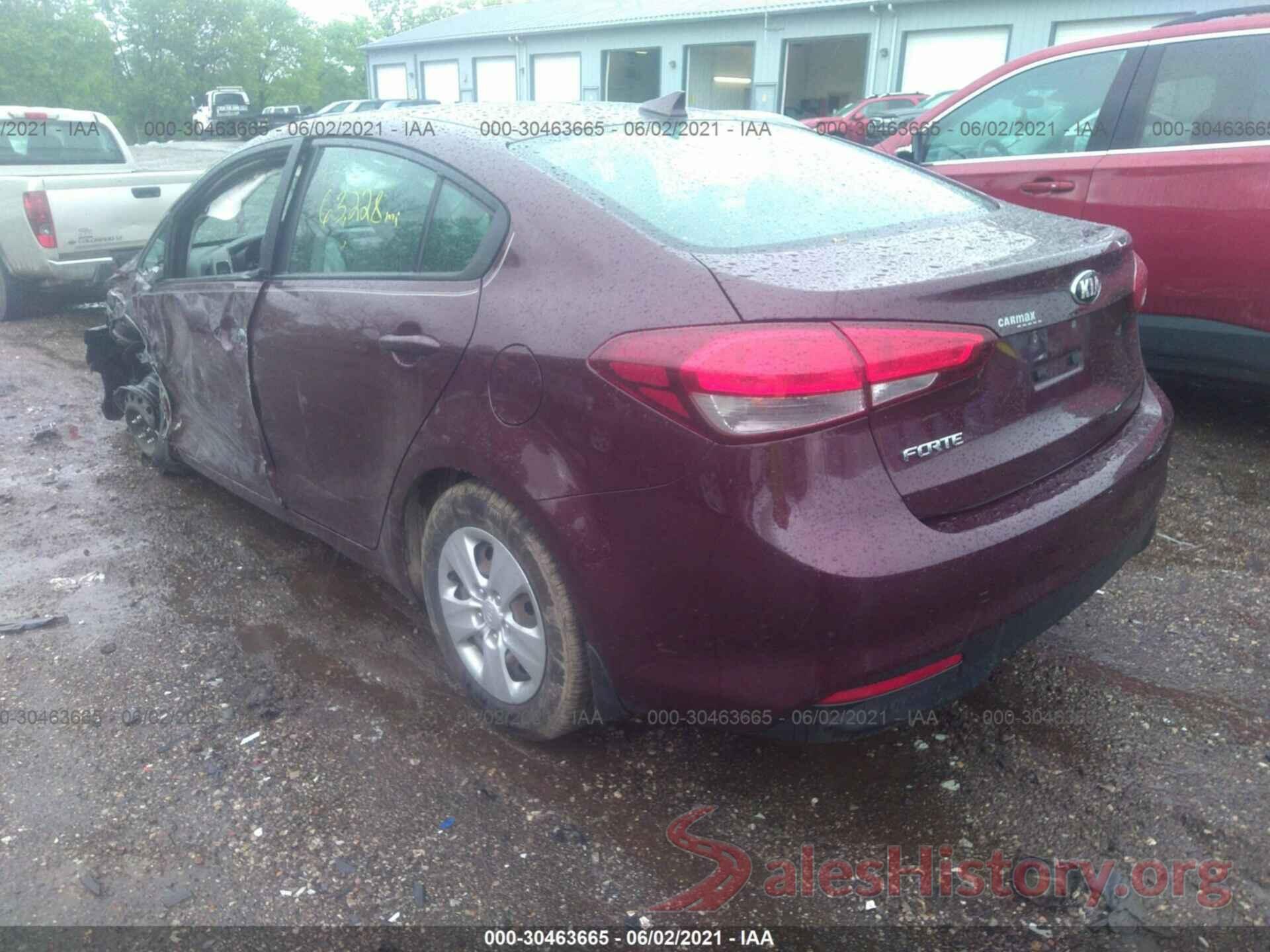 3KPFL4A78JE236103 2018 KIA FORTE