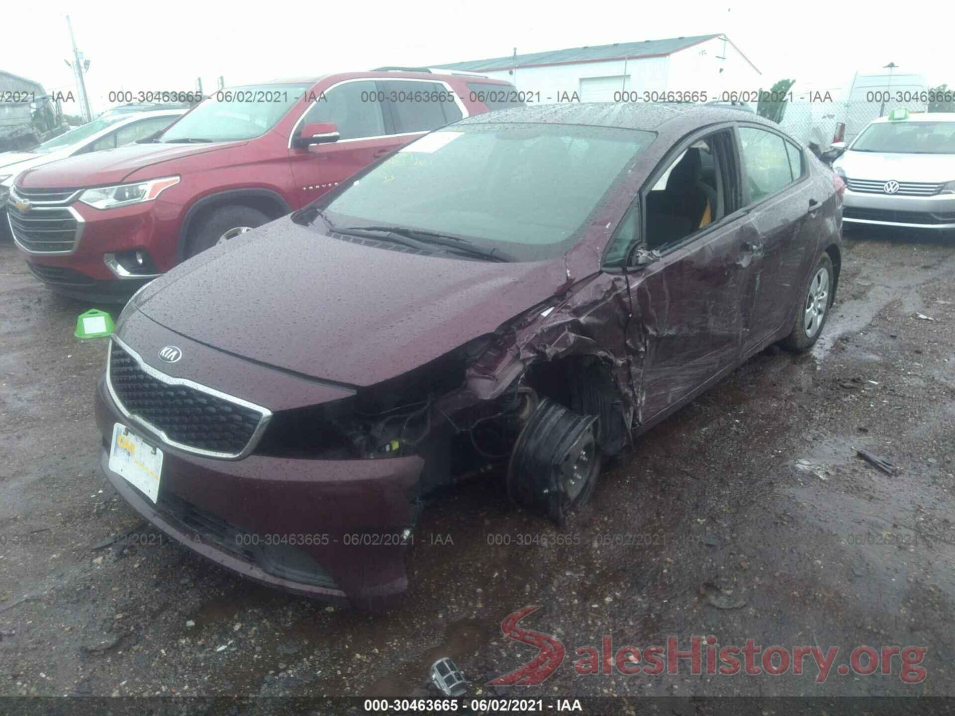 3KPFL4A78JE236103 2018 KIA FORTE