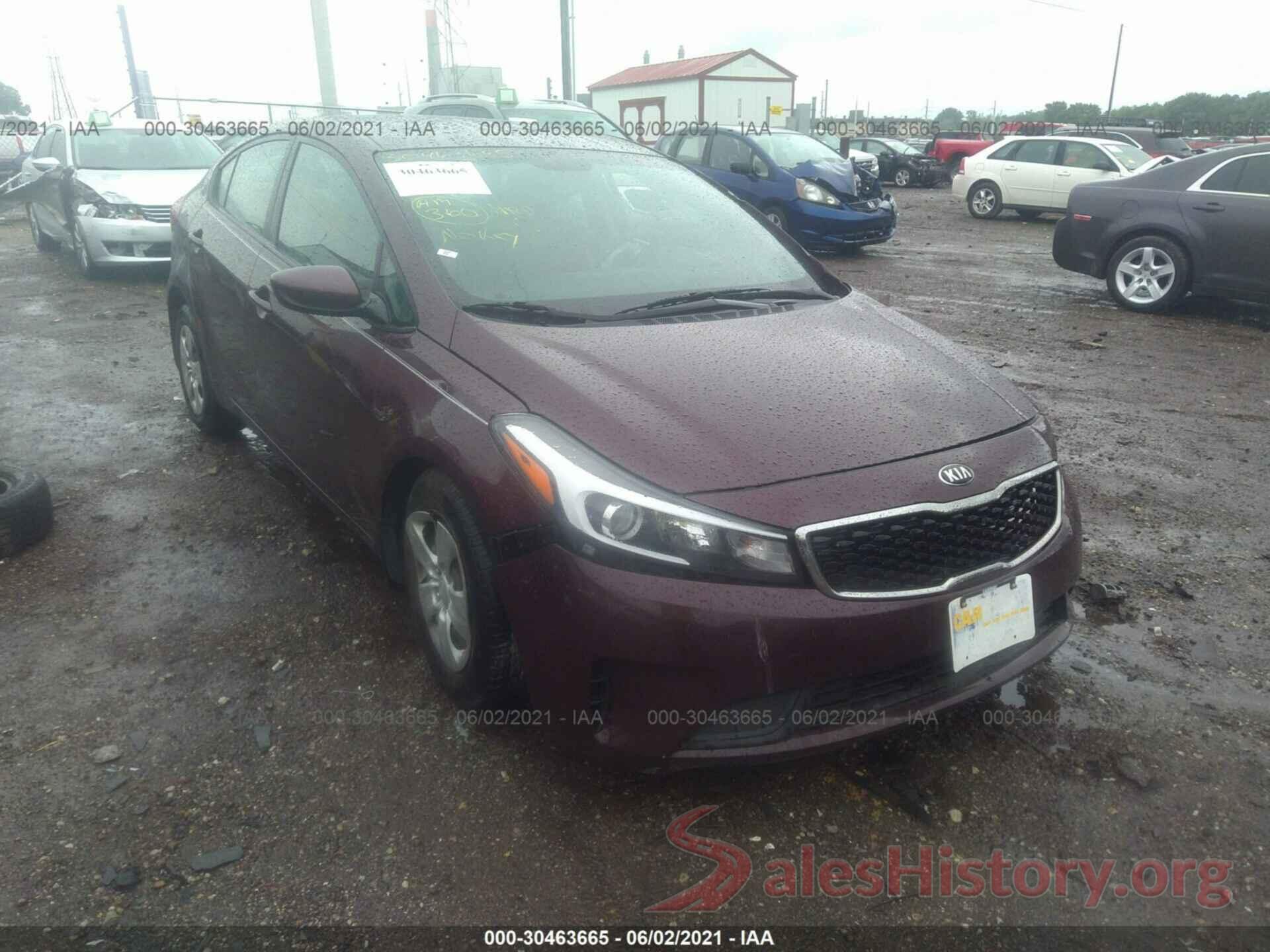 3KPFL4A78JE236103 2018 KIA FORTE