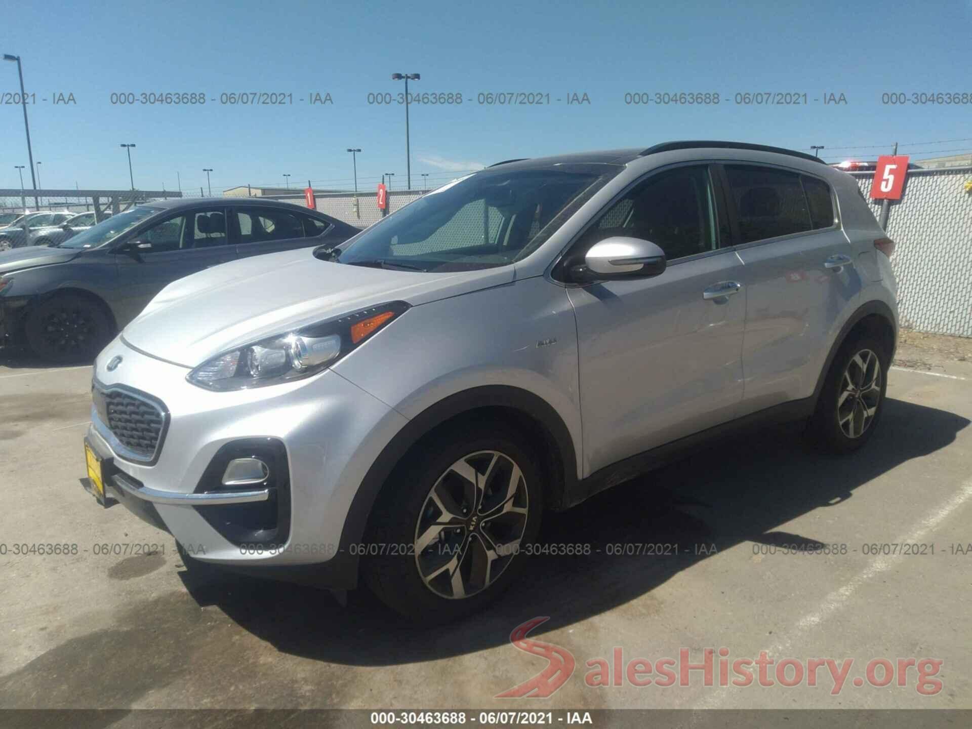 KNDPNCAC6M7926460 2021 KIA SPORTAGE