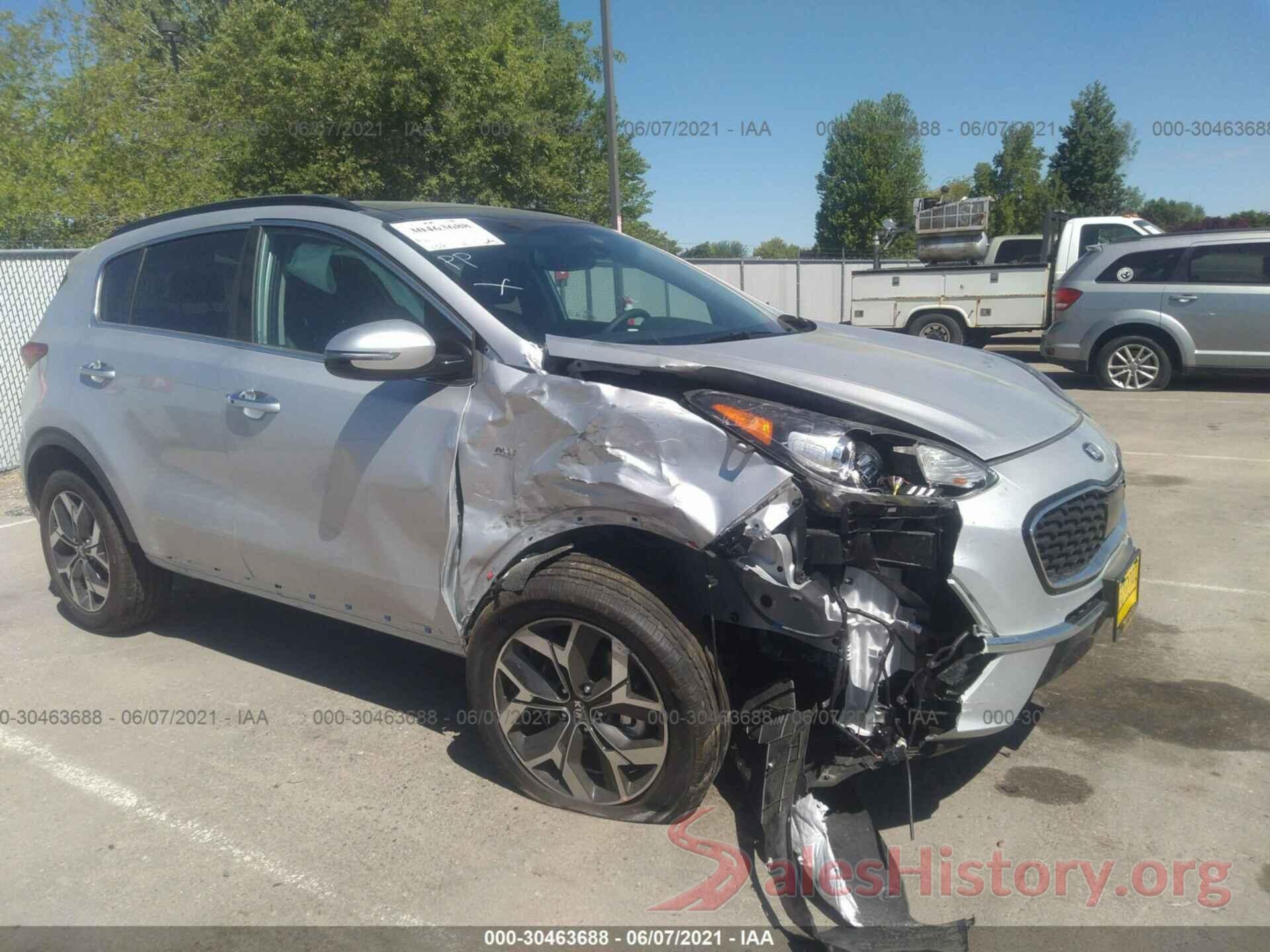 KNDPNCAC6M7926460 2021 KIA SPORTAGE