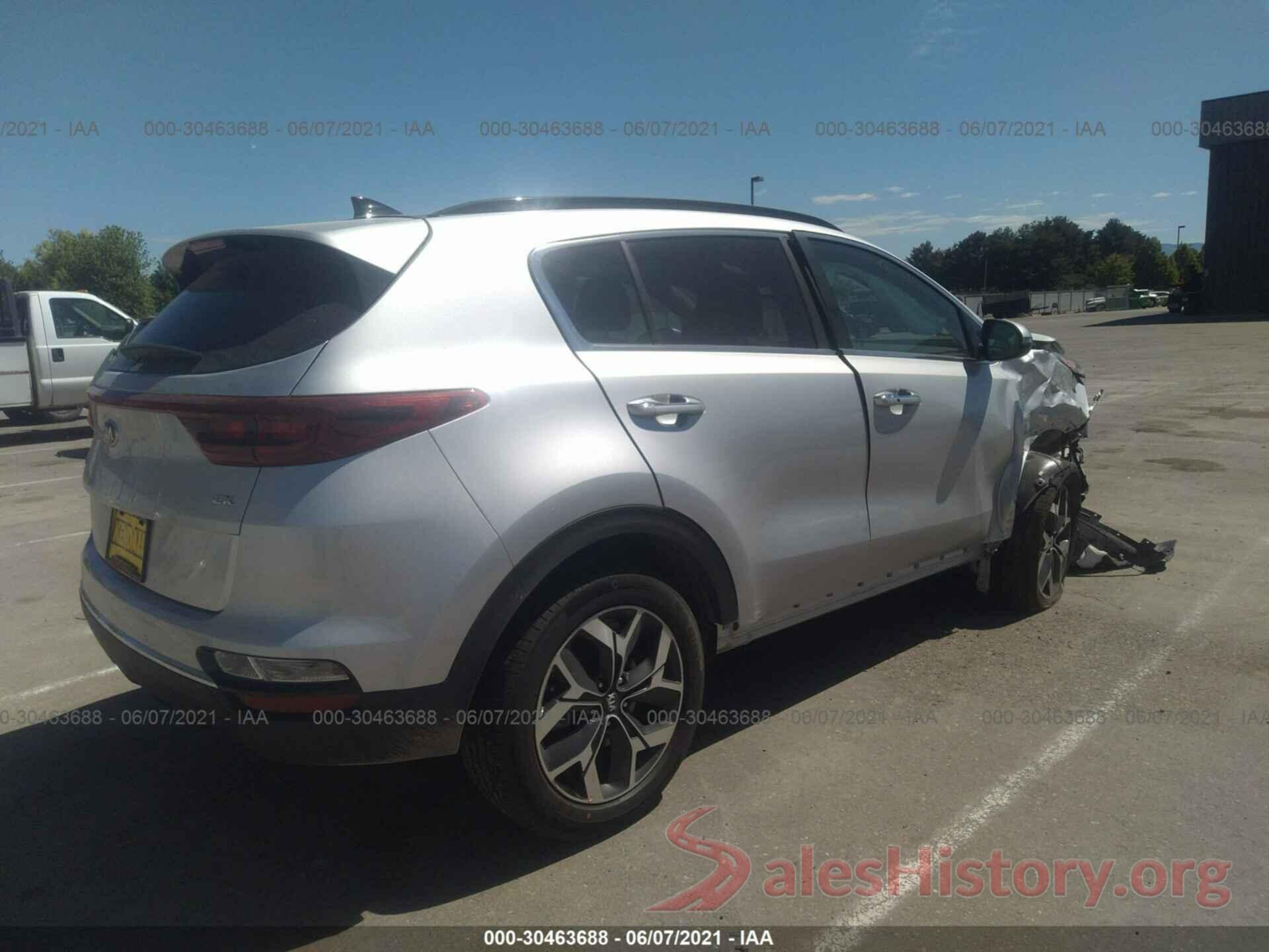 KNDPNCAC6M7926460 2021 KIA SPORTAGE