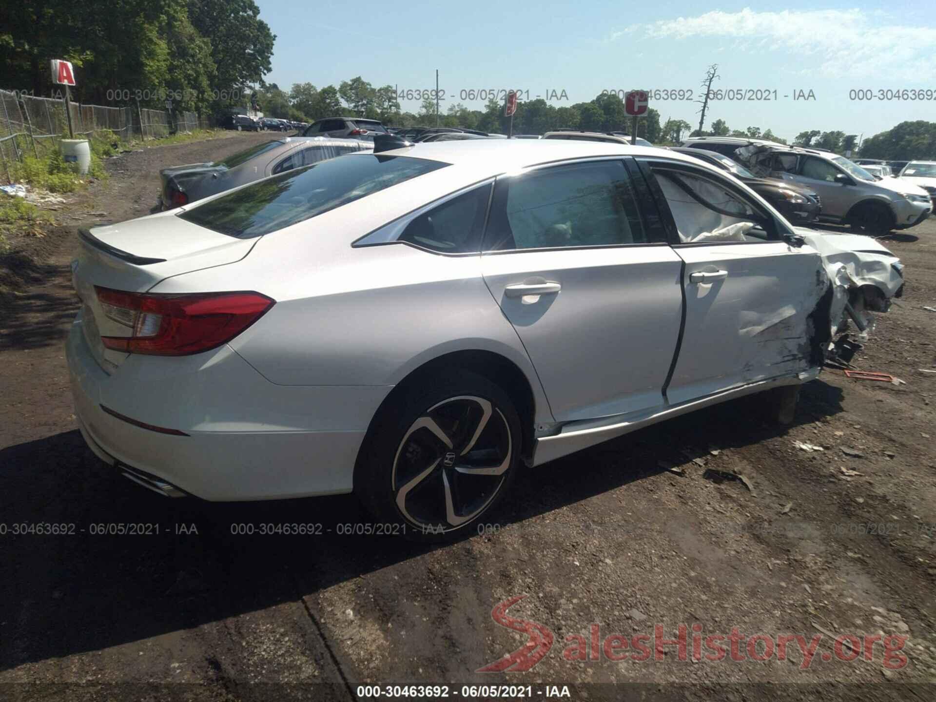 1HGCV1F30MA052929 2021 HONDA ACCORD SEDAN