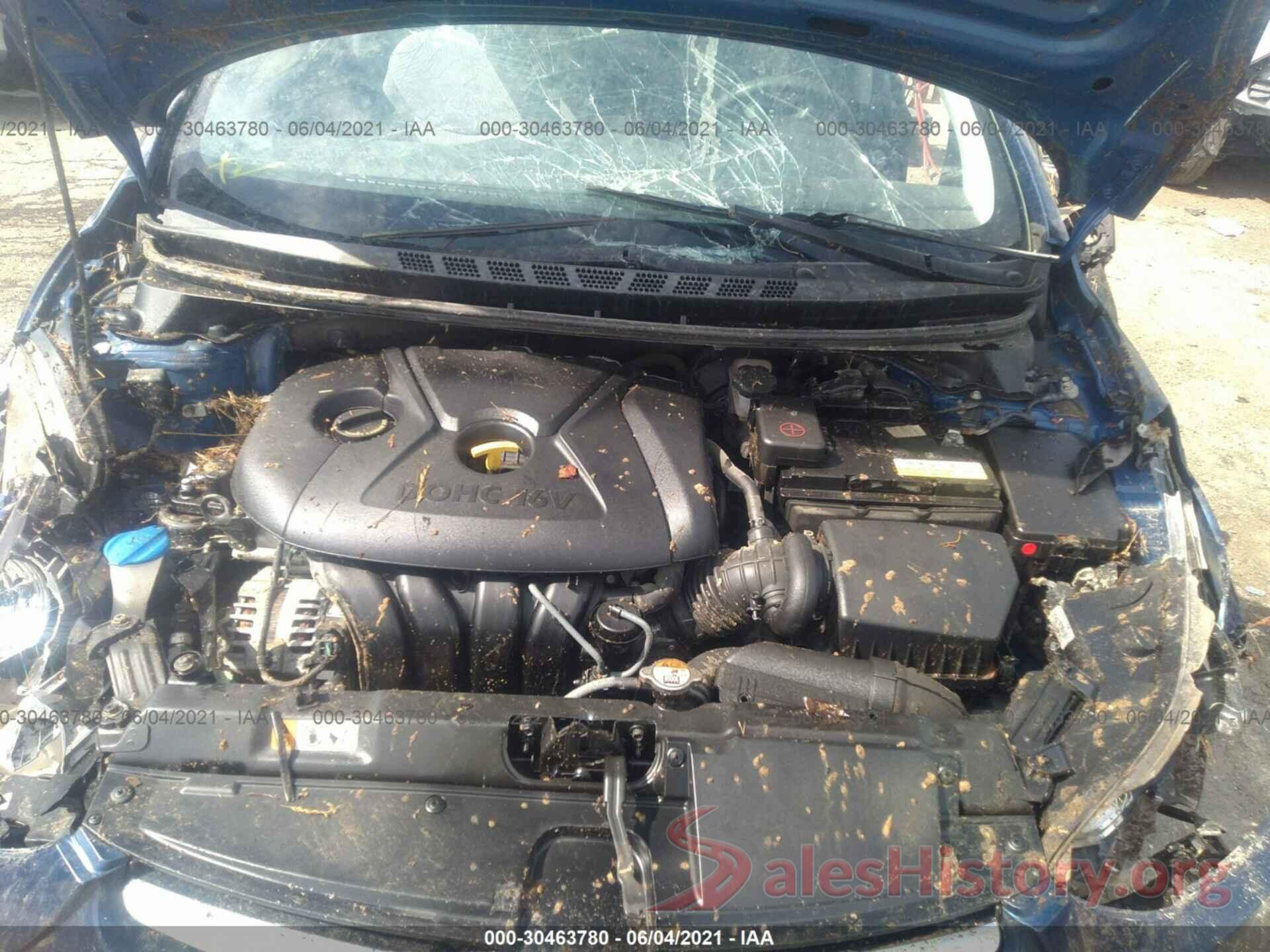 5NPDH4AE1GH721680 2016 HYUNDAI ELANTRA