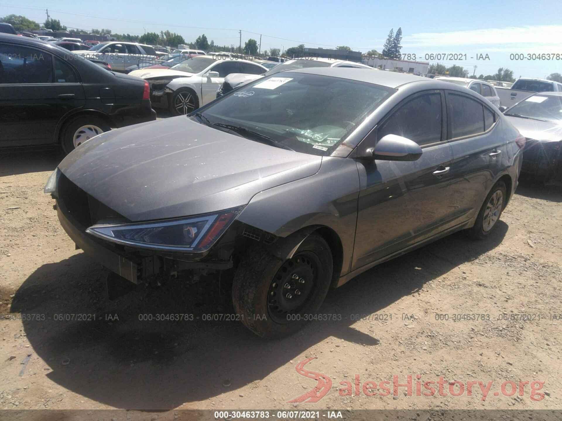 KMHD74LF1KU780375 2019 HYUNDAI ELANTRA