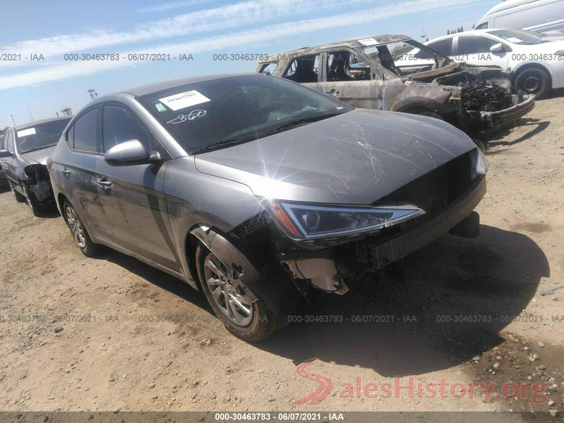 KMHD74LF1KU780375 2019 HYUNDAI ELANTRA