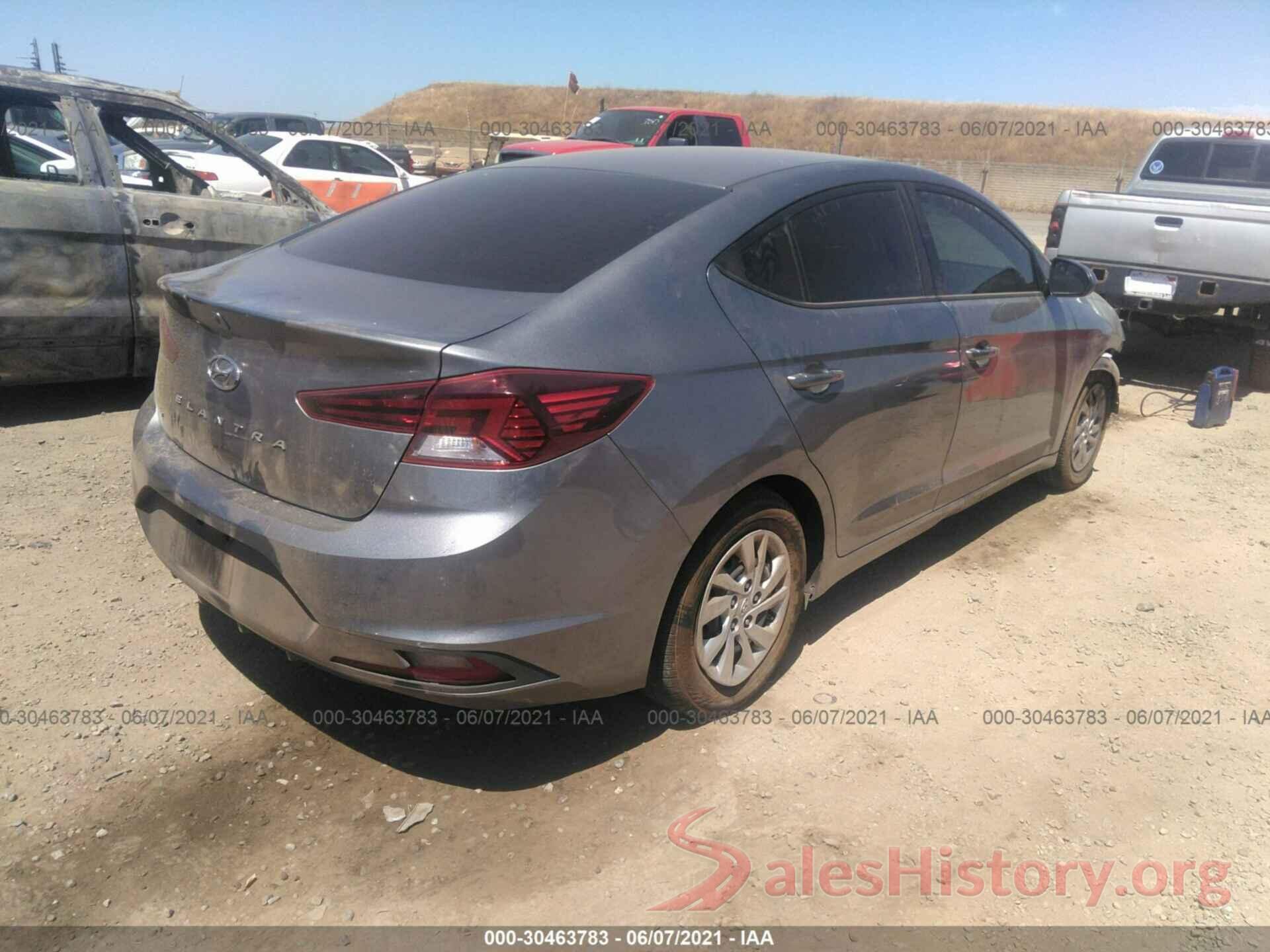 KMHD74LF1KU780375 2019 HYUNDAI ELANTRA