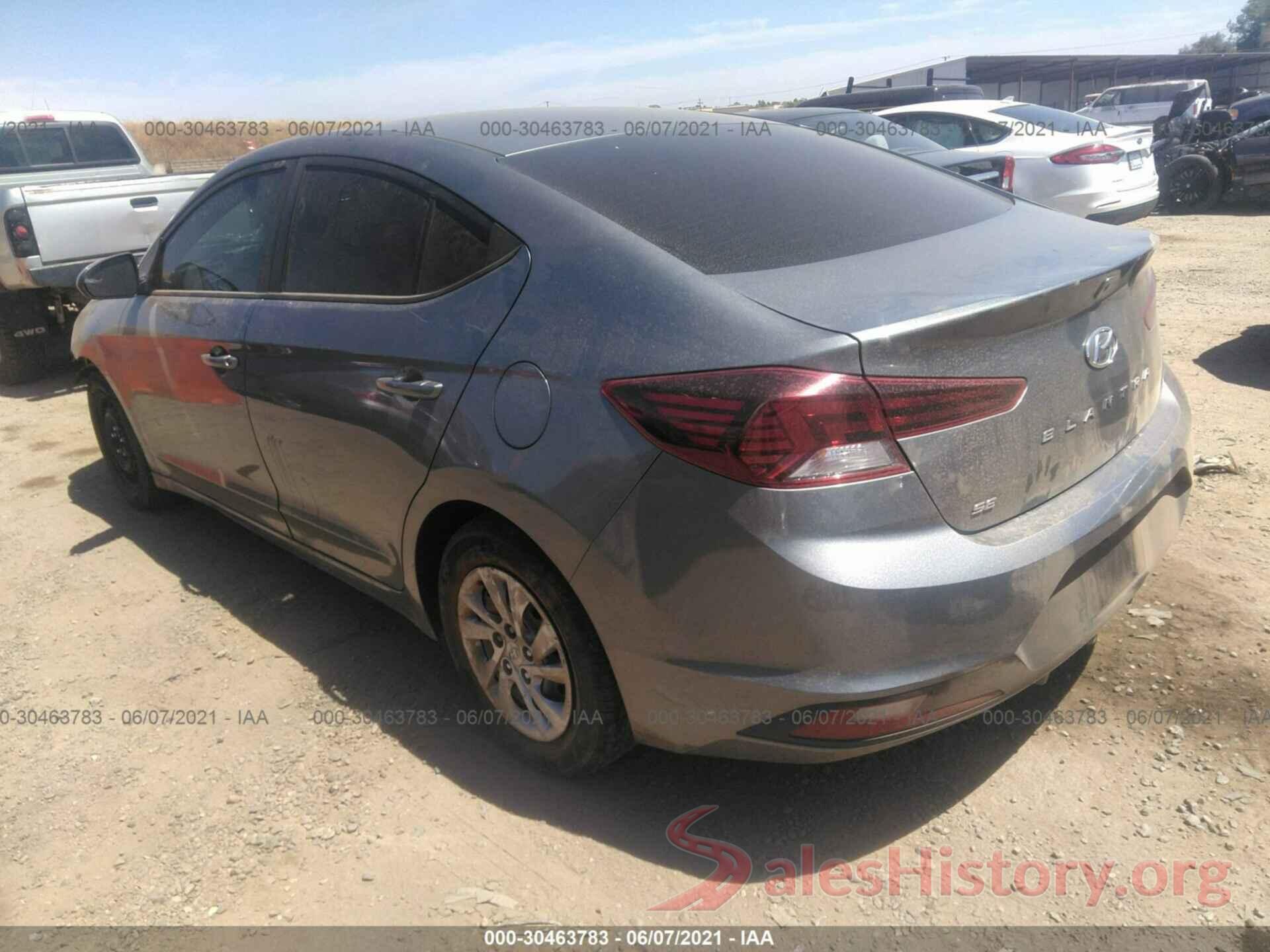 KMHD74LF1KU780375 2019 HYUNDAI ELANTRA