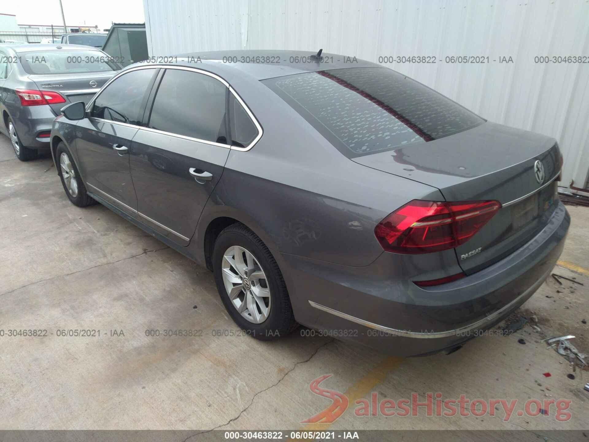 1VWAT7A38HC078076 2017 VOLKSWAGEN PASSAT