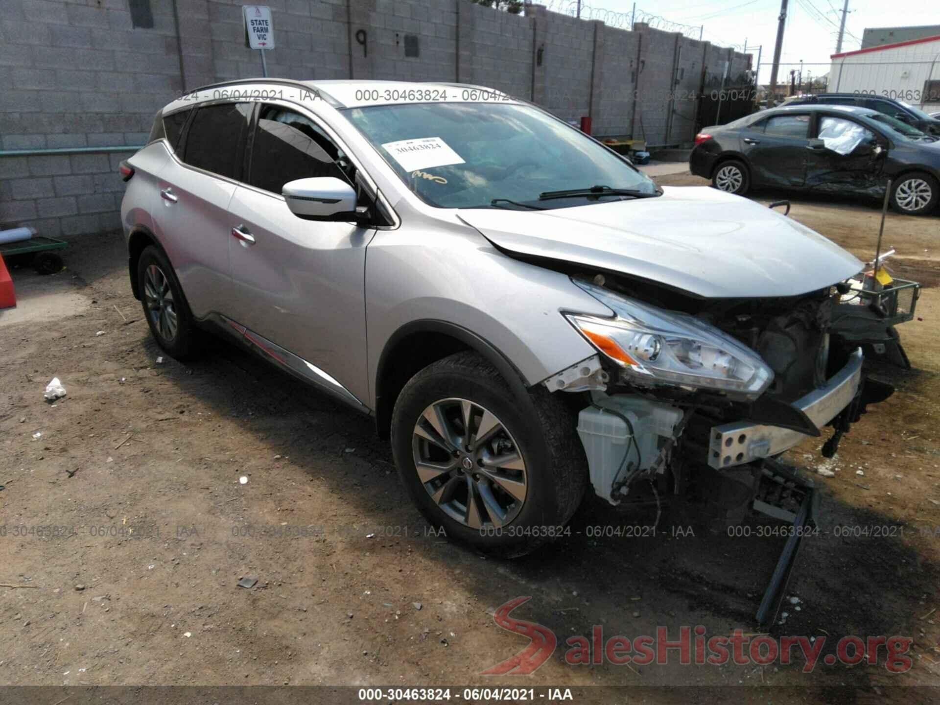 5N1AZ2MGXHN128432 2017 NISSAN MURANO