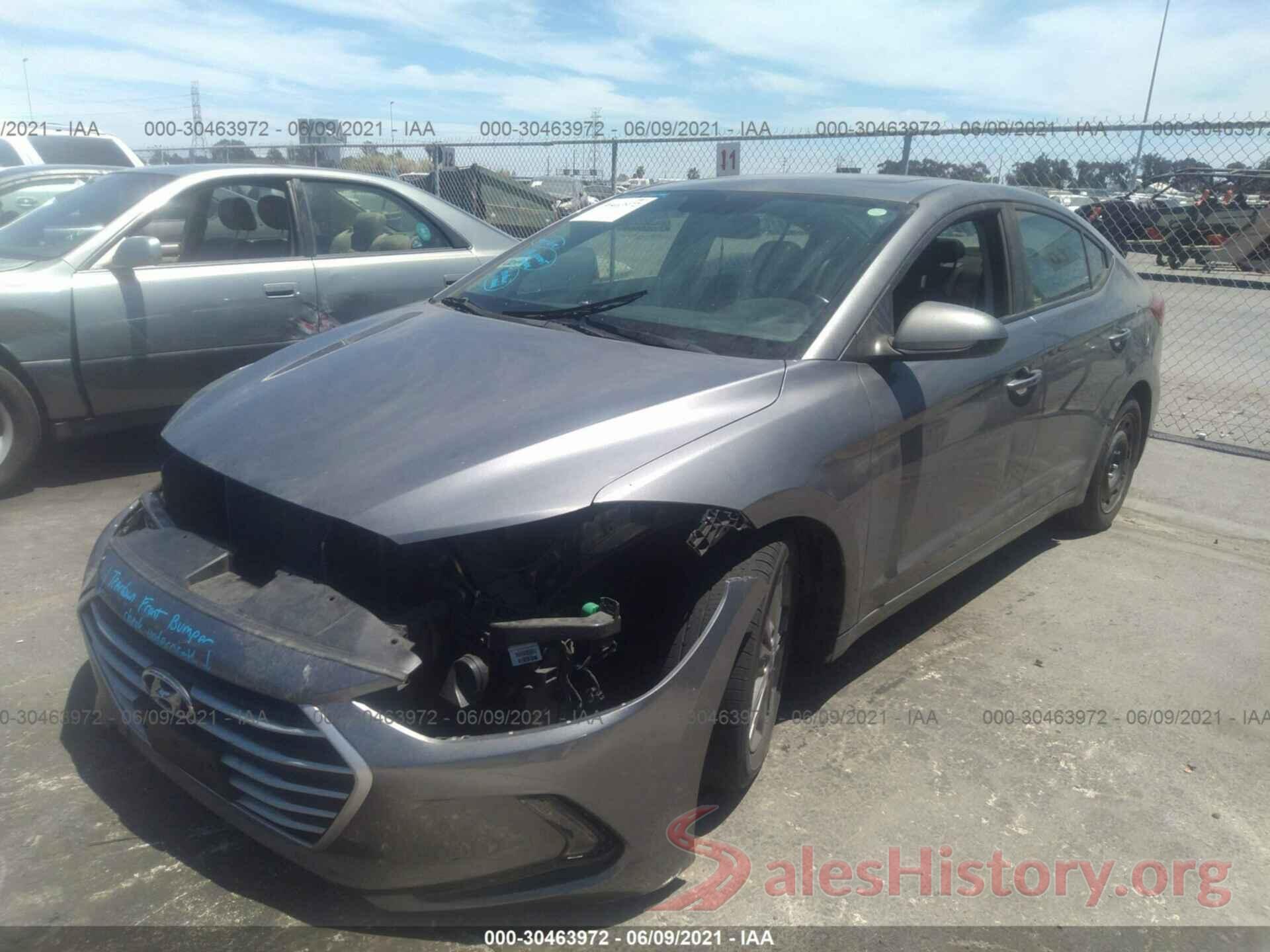 5NPD84LF1JH315461 2018 HYUNDAI ELANTRA