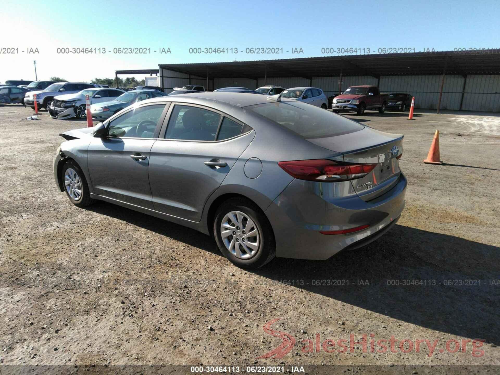 KMHD74LFXHU094781 2017 HYUNDAI ELANTRA